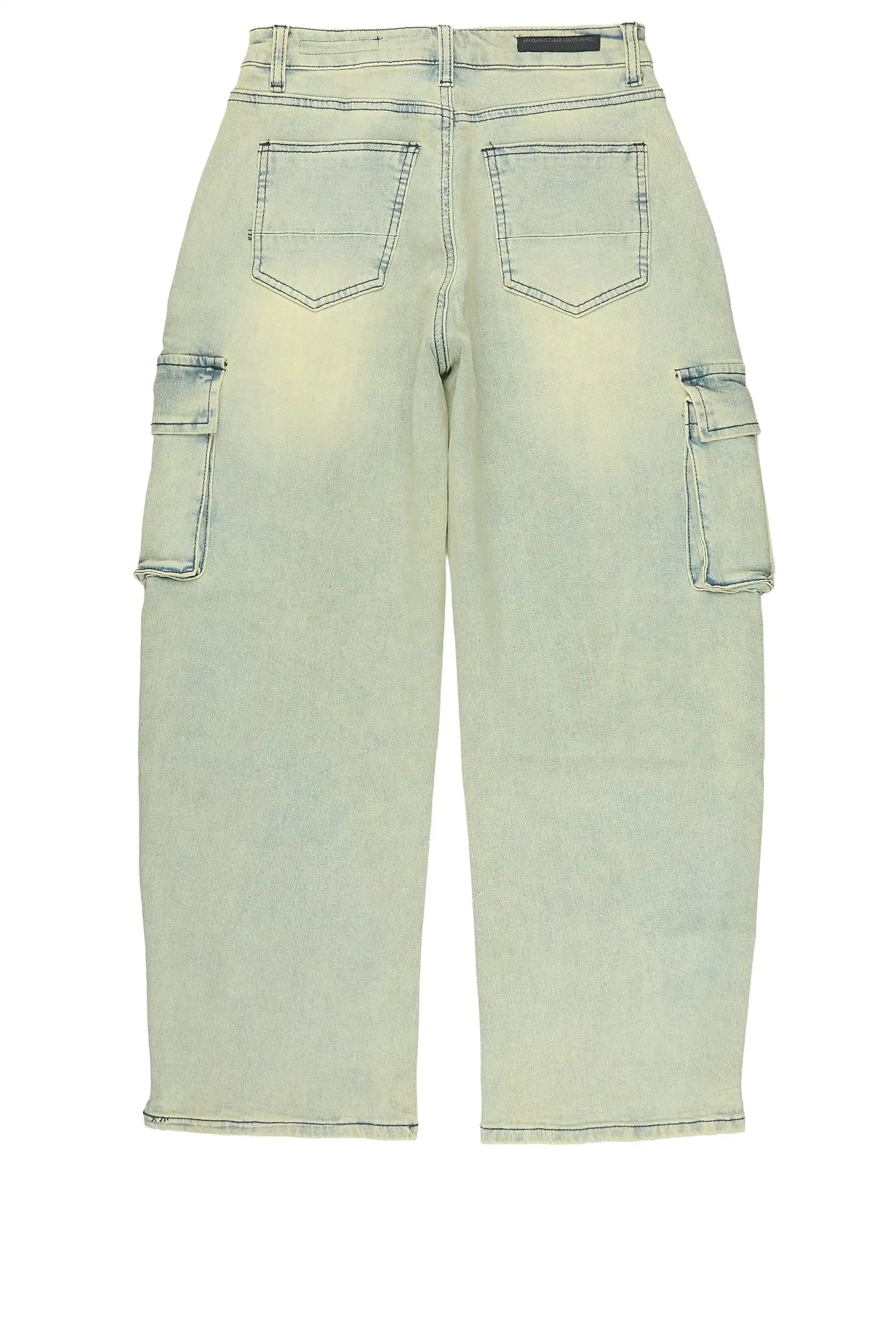 Girls Zionta Light Blue Barrel Fit Jean