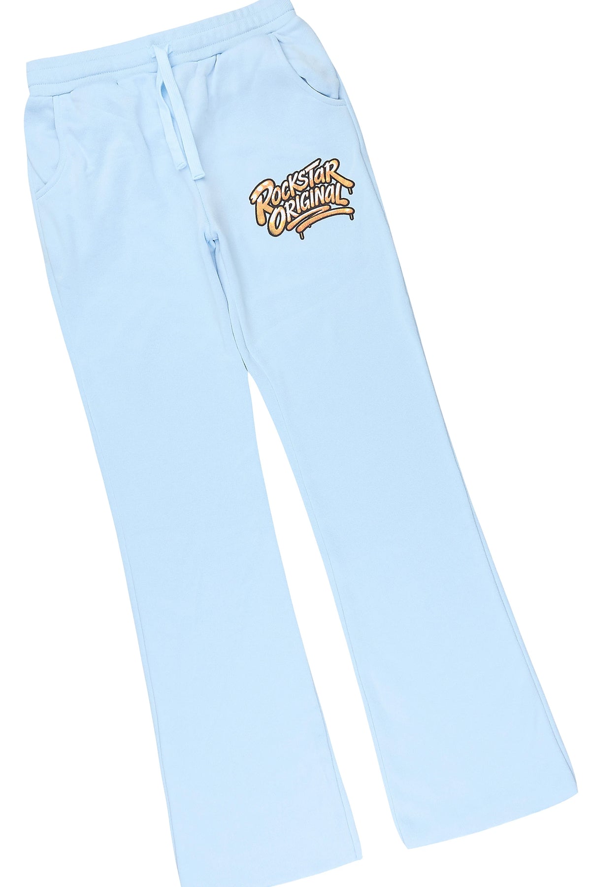 Boys Weezie Light Blue Stacked Hoodie Track Set