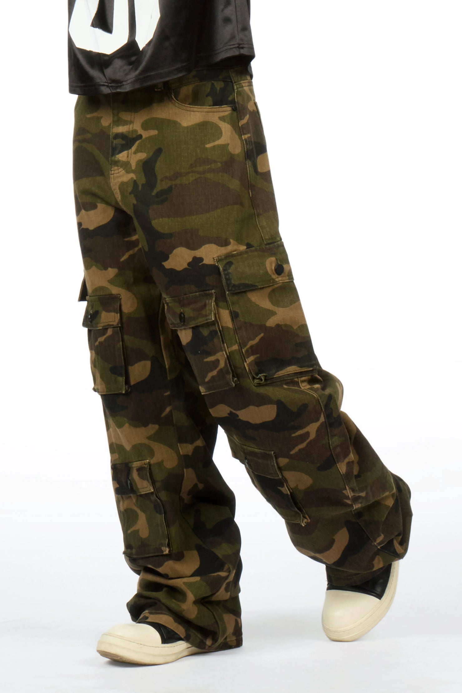 Arrow Camo Barrel Fit Jean