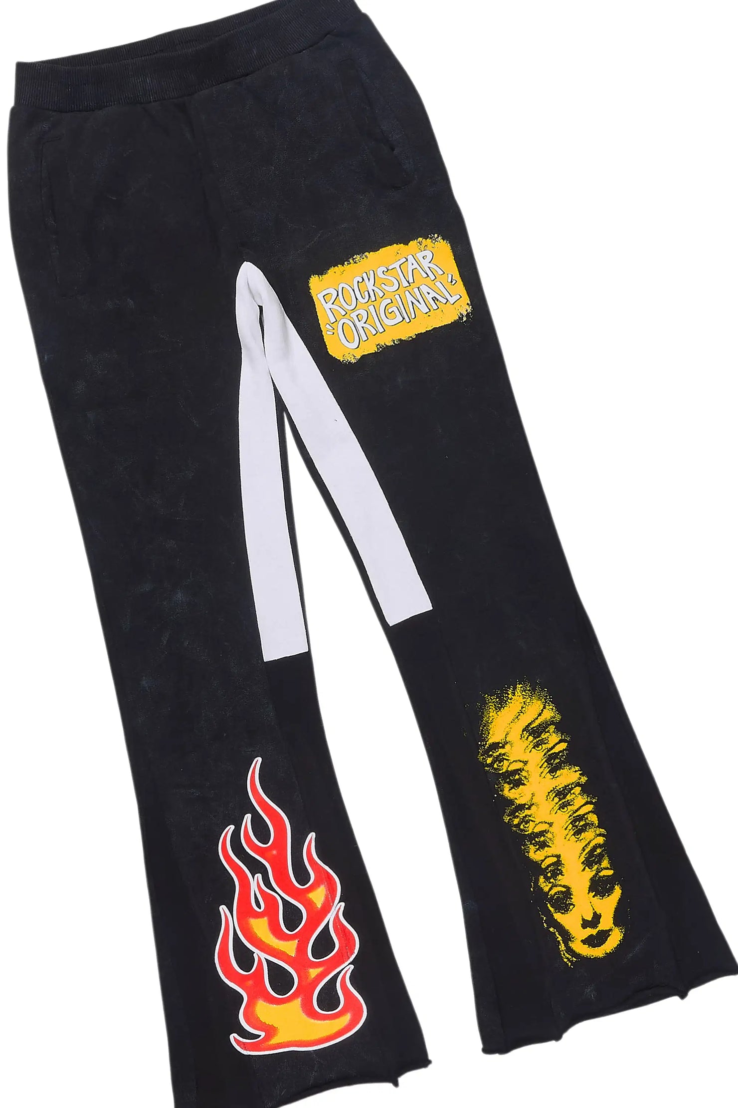 Boys Beno Vintage Black Stacked Flare Track Set