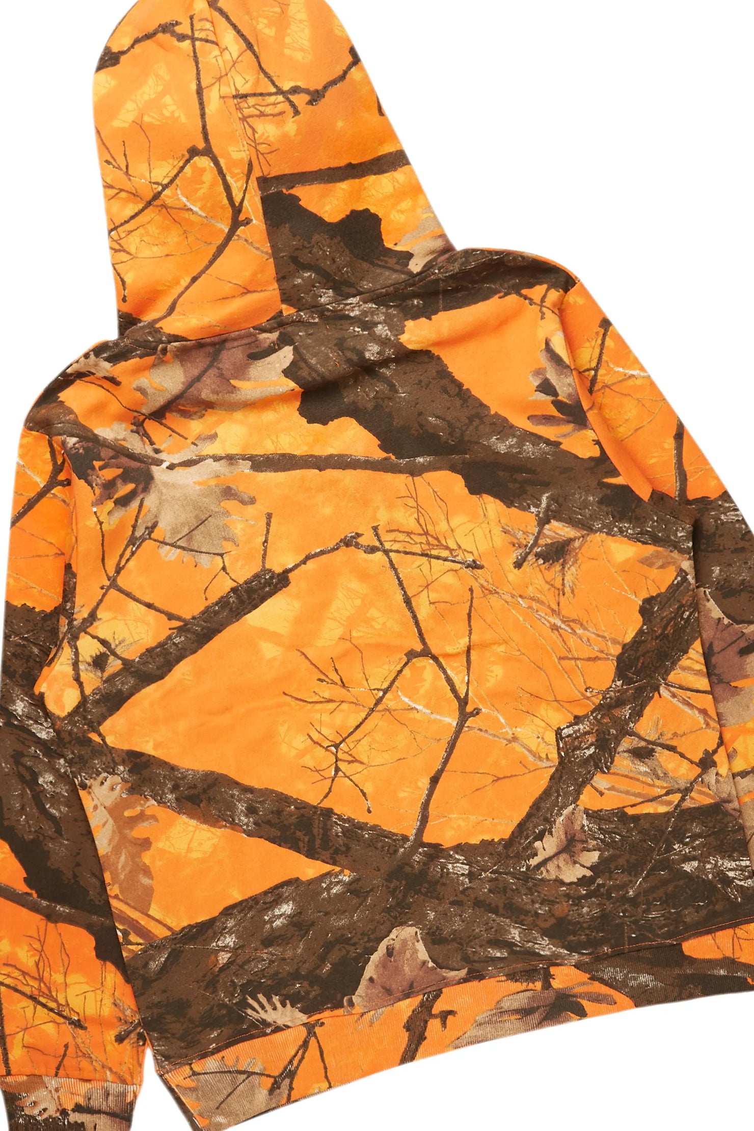 Tabby Orange Graphic Stacked Flare Track Set