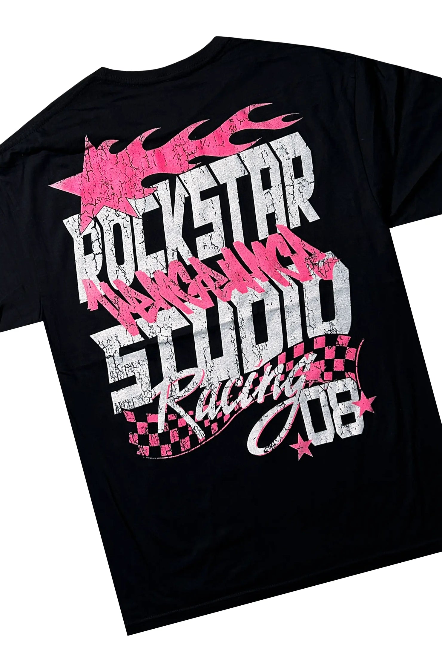 Anneso Black T-Shirt & Colin Stacked Track Set