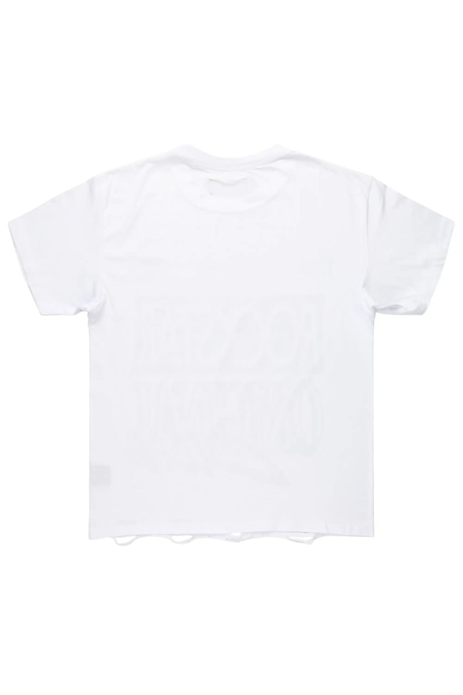 Rylok White Oversized Graphic T-Shirt