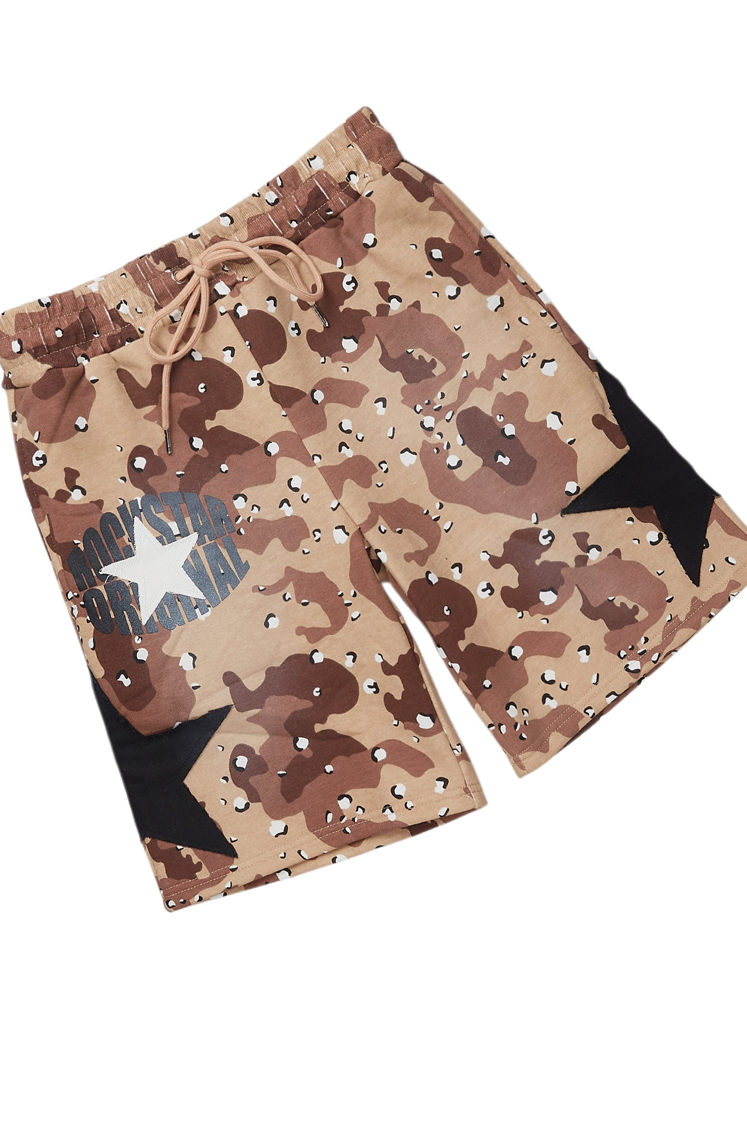 Sarge Vintage Black/Desert Camo T-Shirt/Short Set