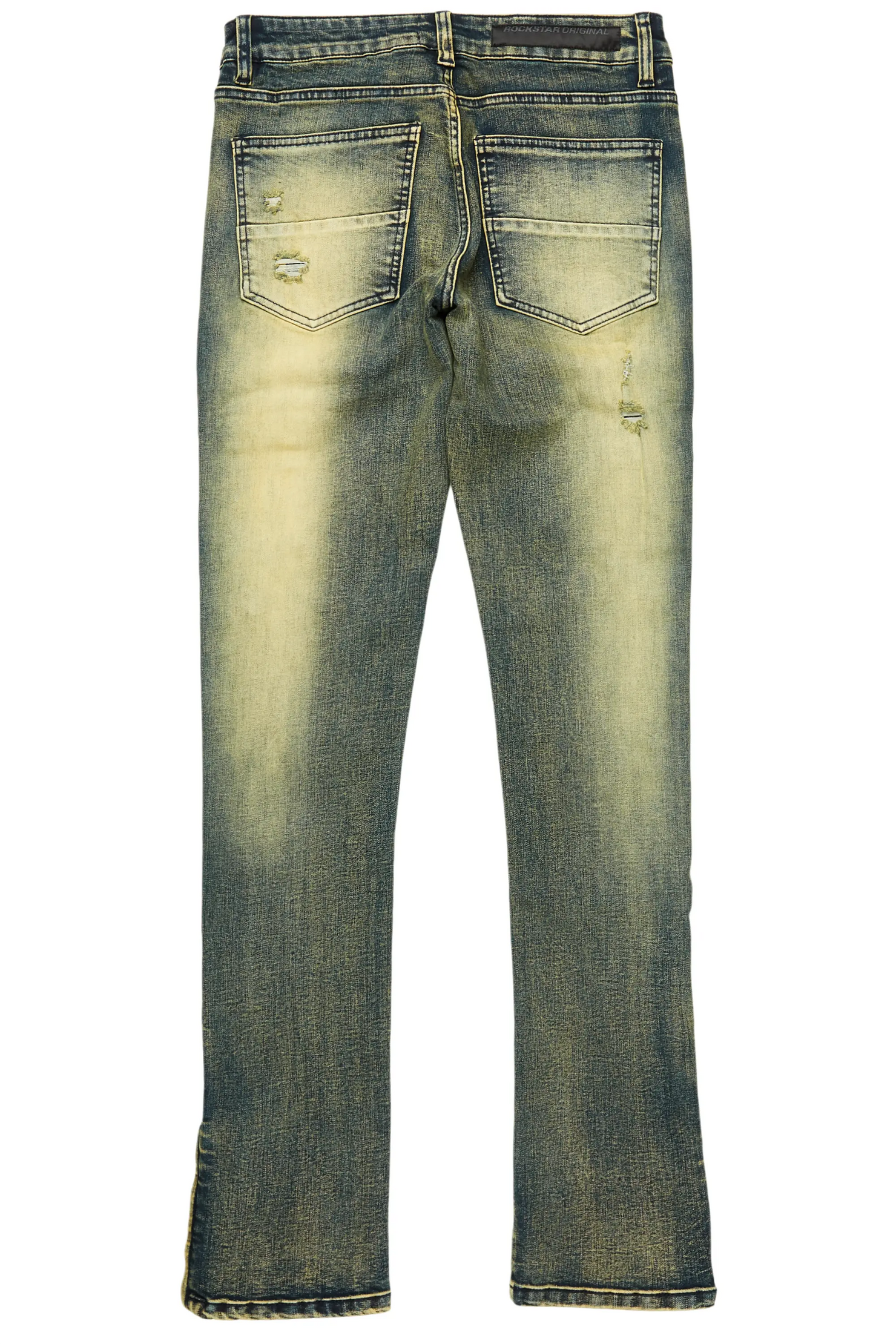 Santana Tint Wash Stacked Flare Jean