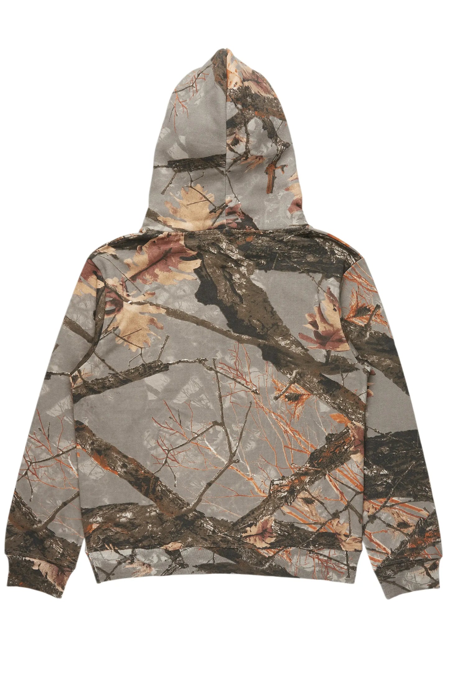 Tabby Beige Graphic Hoodie