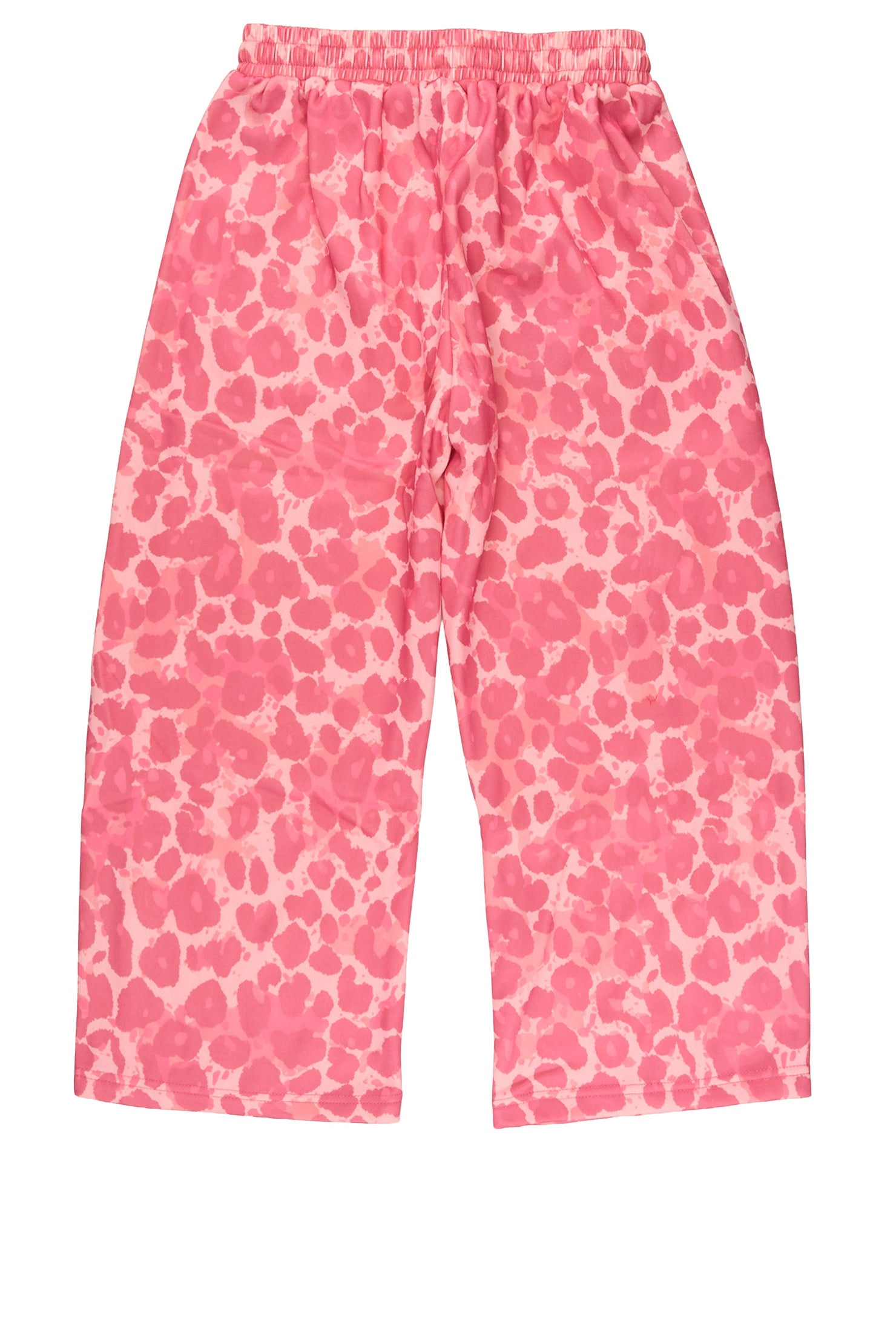 Girls Aerialla Pink/Cheetah Super Baggy Track Pant