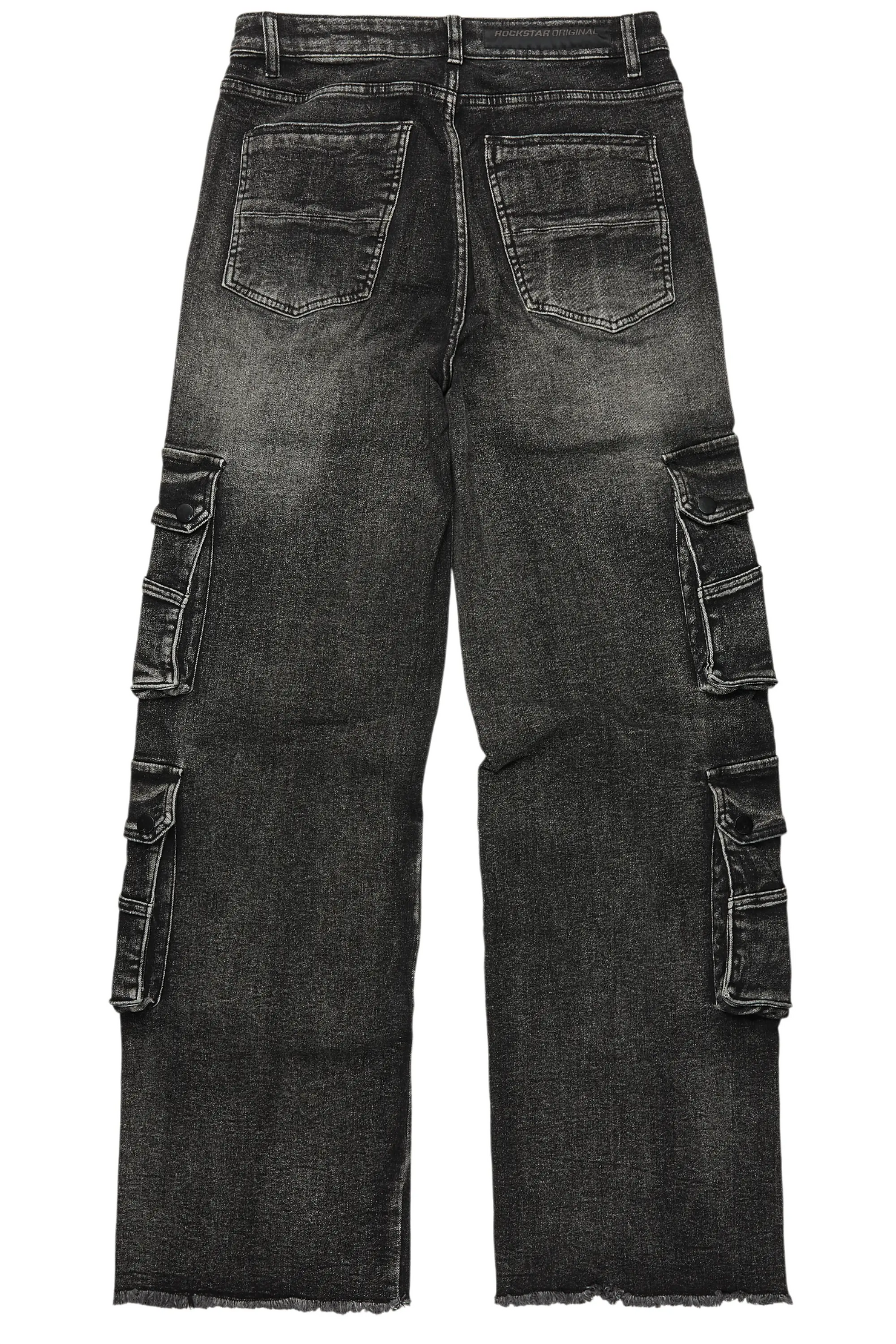 Keylor Black Wash Baggy Fit Jean