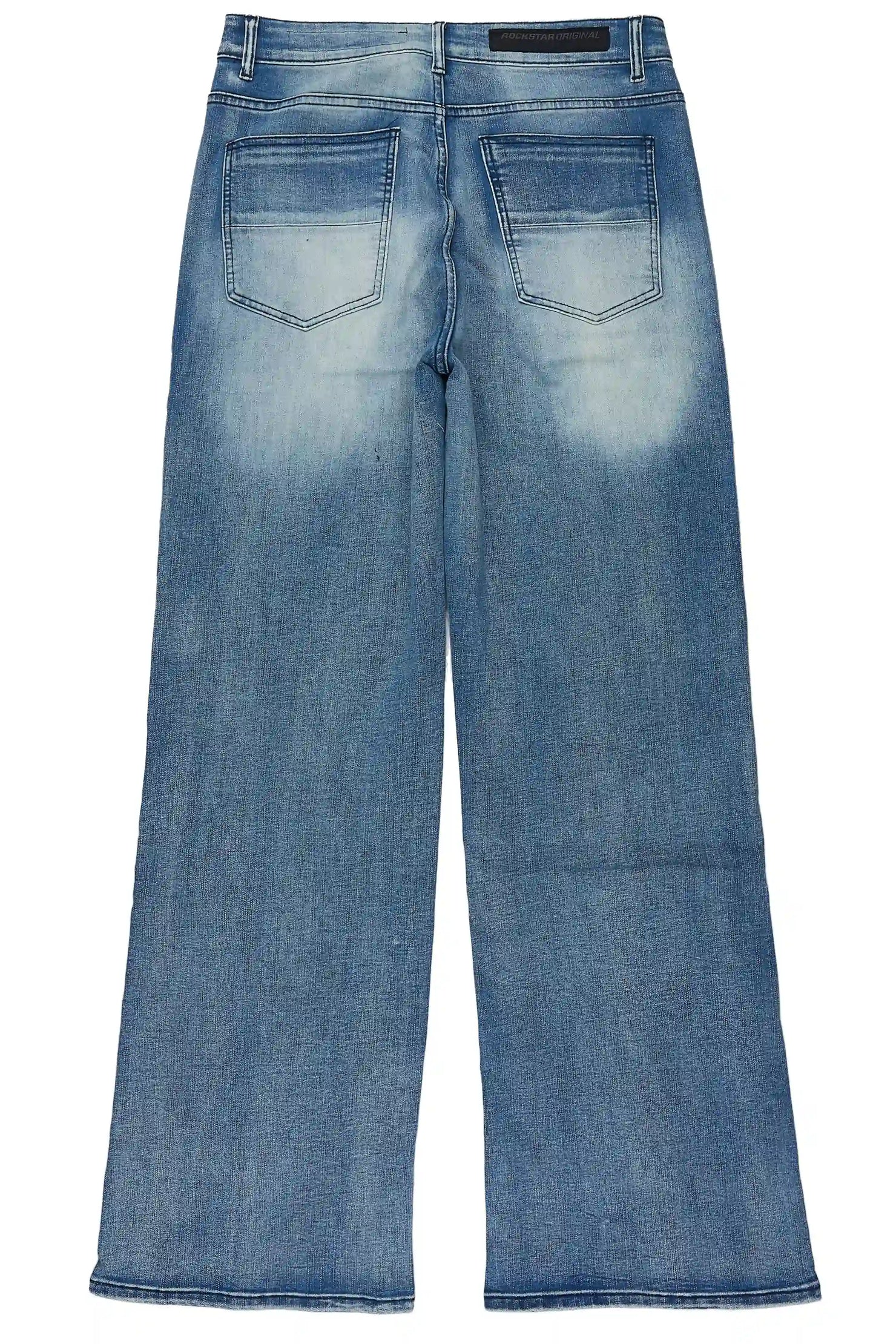 Ovol Blue Baggy Fit Jean