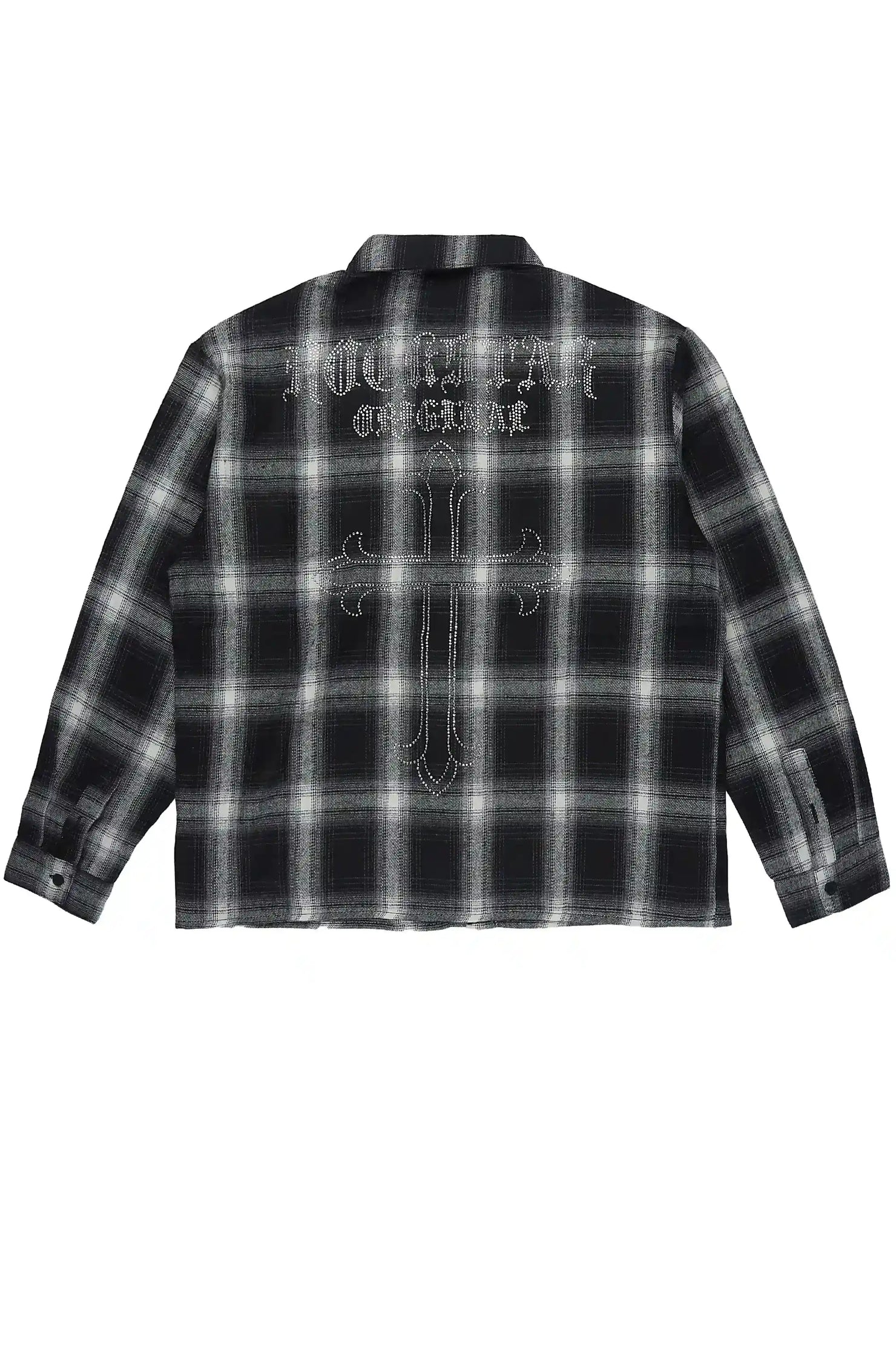 Boys Poldi Black Flannel Shirt