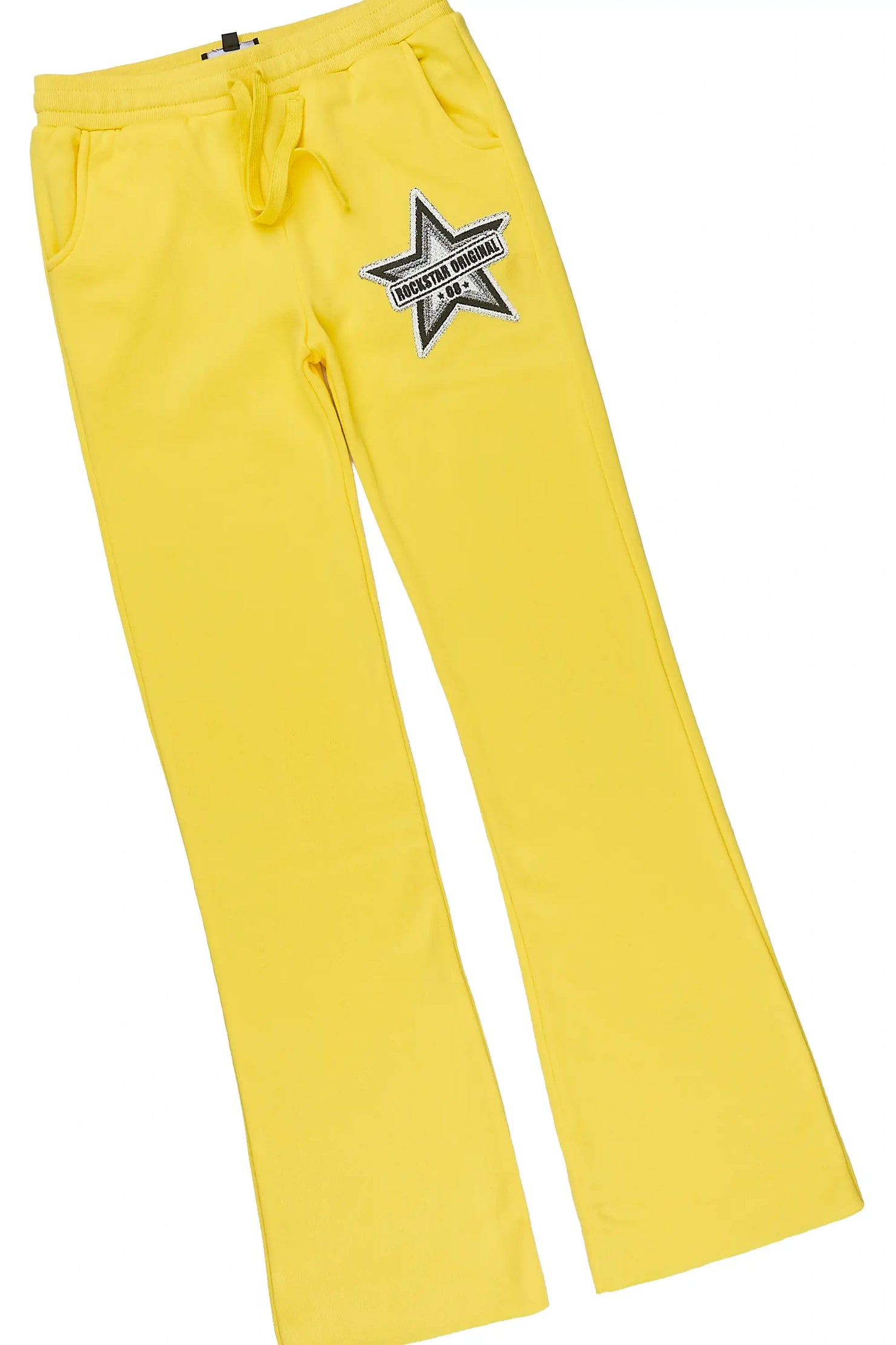 Boys Basilisk Yellow/Black Hoodie Track Set