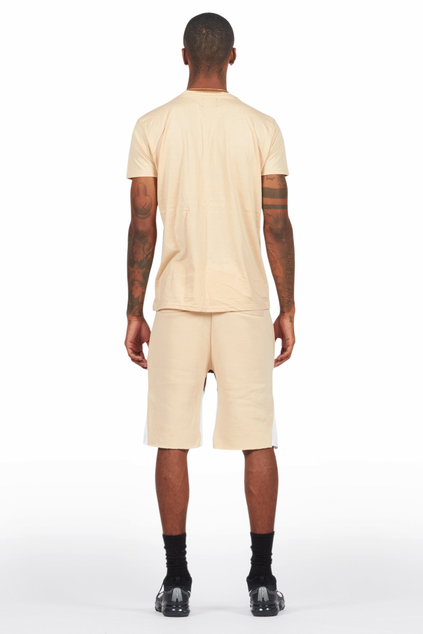 Scottie Beige Painter T-Shirt/Short Set