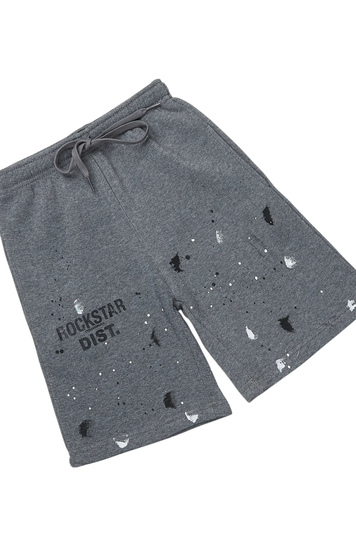 Boys Scotty White/Heather T-Shirt/Short Set