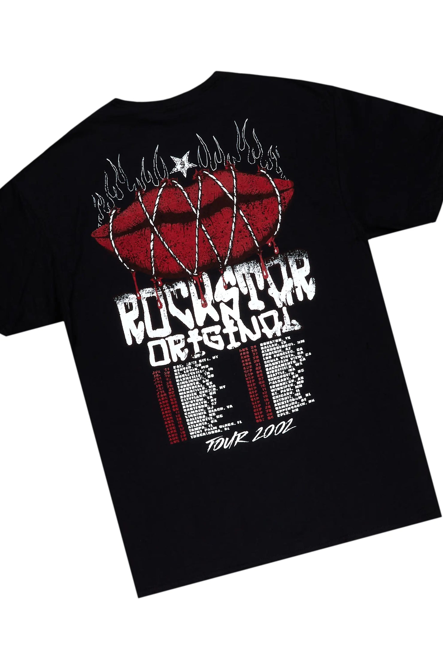 Kizzma Black/Orange T-Shirt/Stacked Track Set