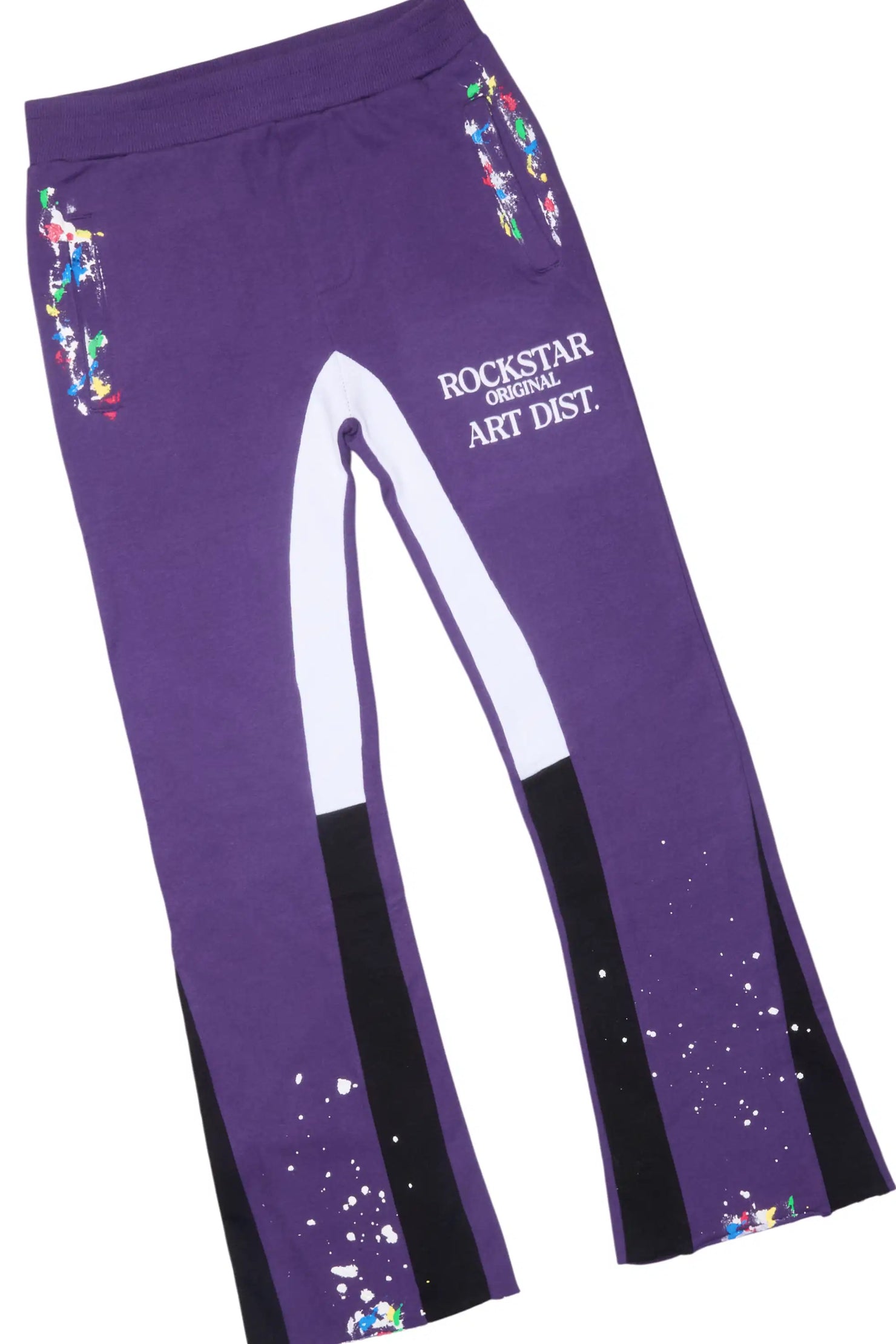 Boys Palmer Purple Stacked Track Set