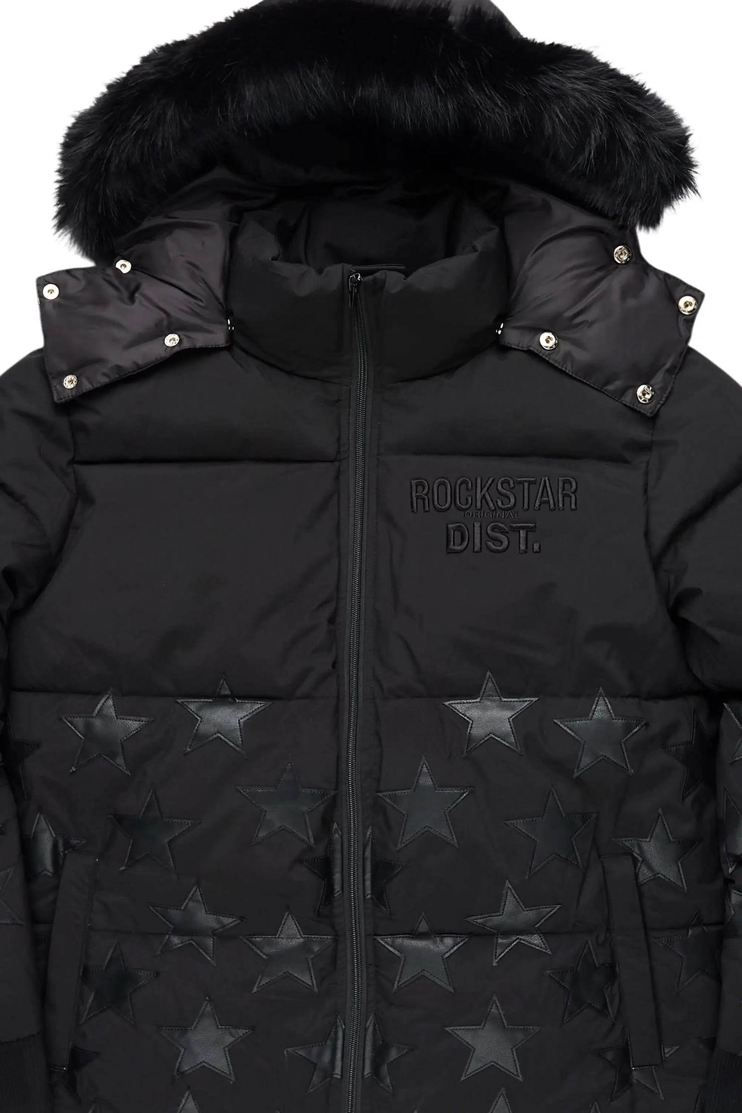 Starlane Black Puffer Jacket