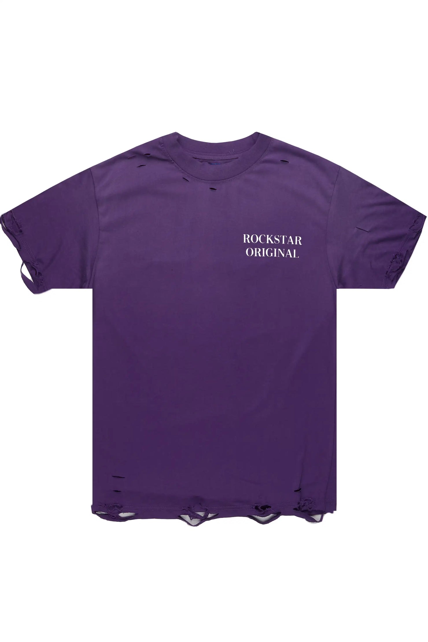 Nyokia Purple Oversized T-Shirt