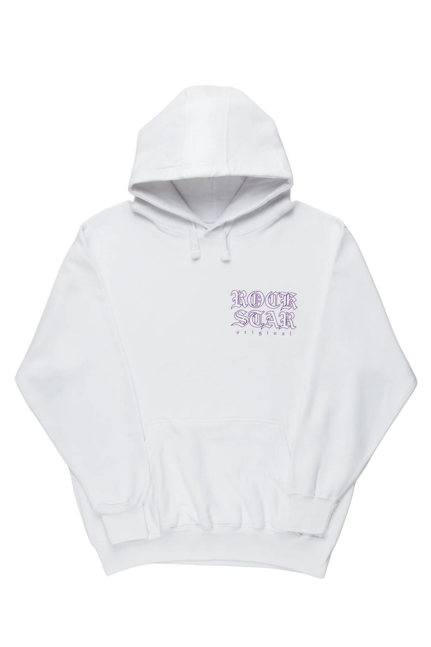Murdra White Graphic Hoodie