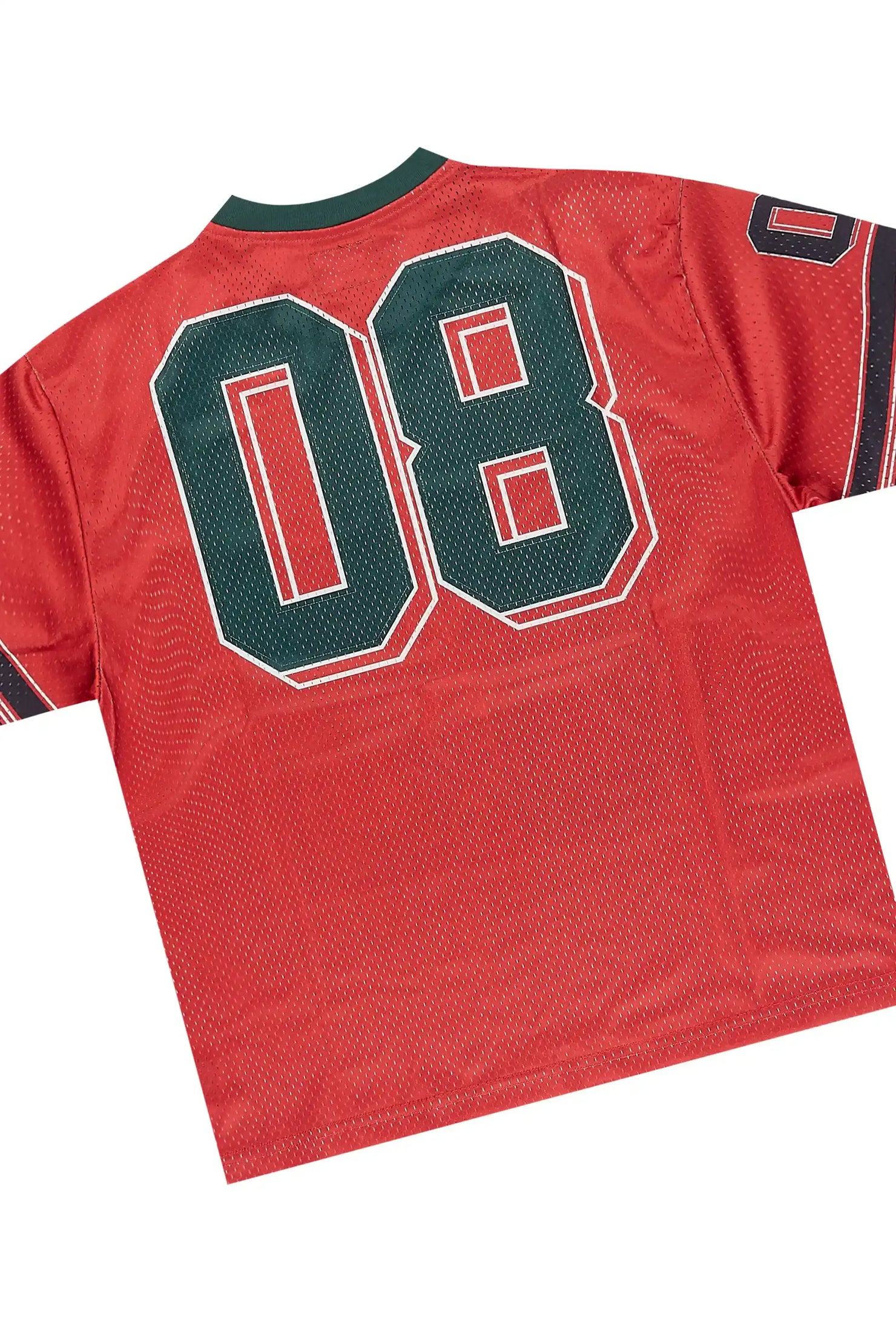 Boys Flamming Tiger Red T-Shirt/Short Set