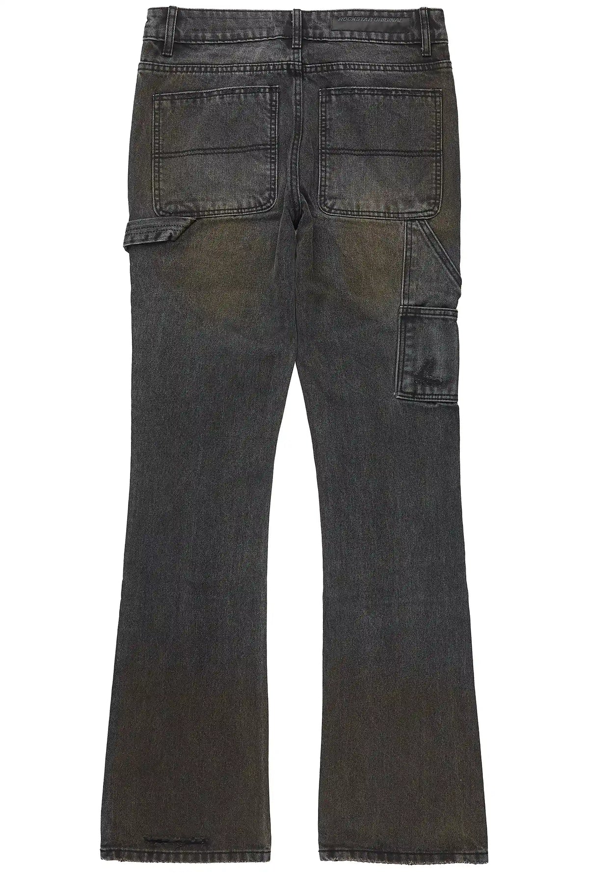Wren Dark Grey Stacked Fit Jean