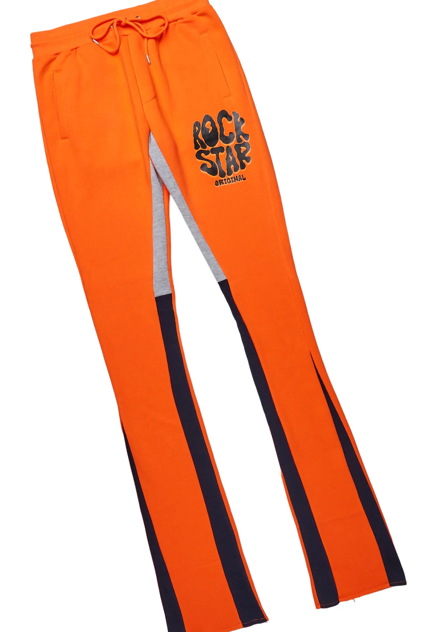 Warblen White/Orange T-Shirt Super Stacked Flare Track Set