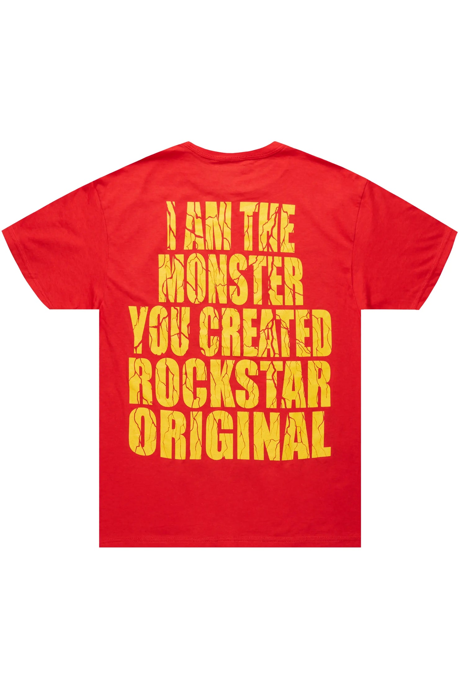 Scared Red Graphic T-Shirt