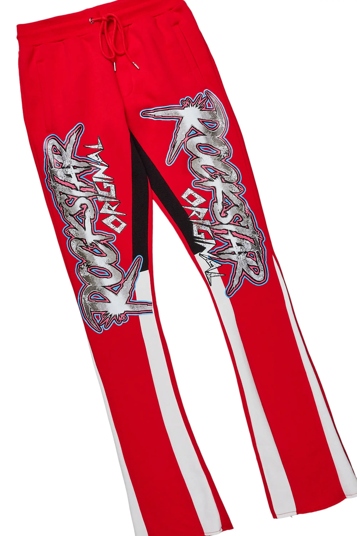 Waller White/Red T-Shirt Stacked Flare Track Set