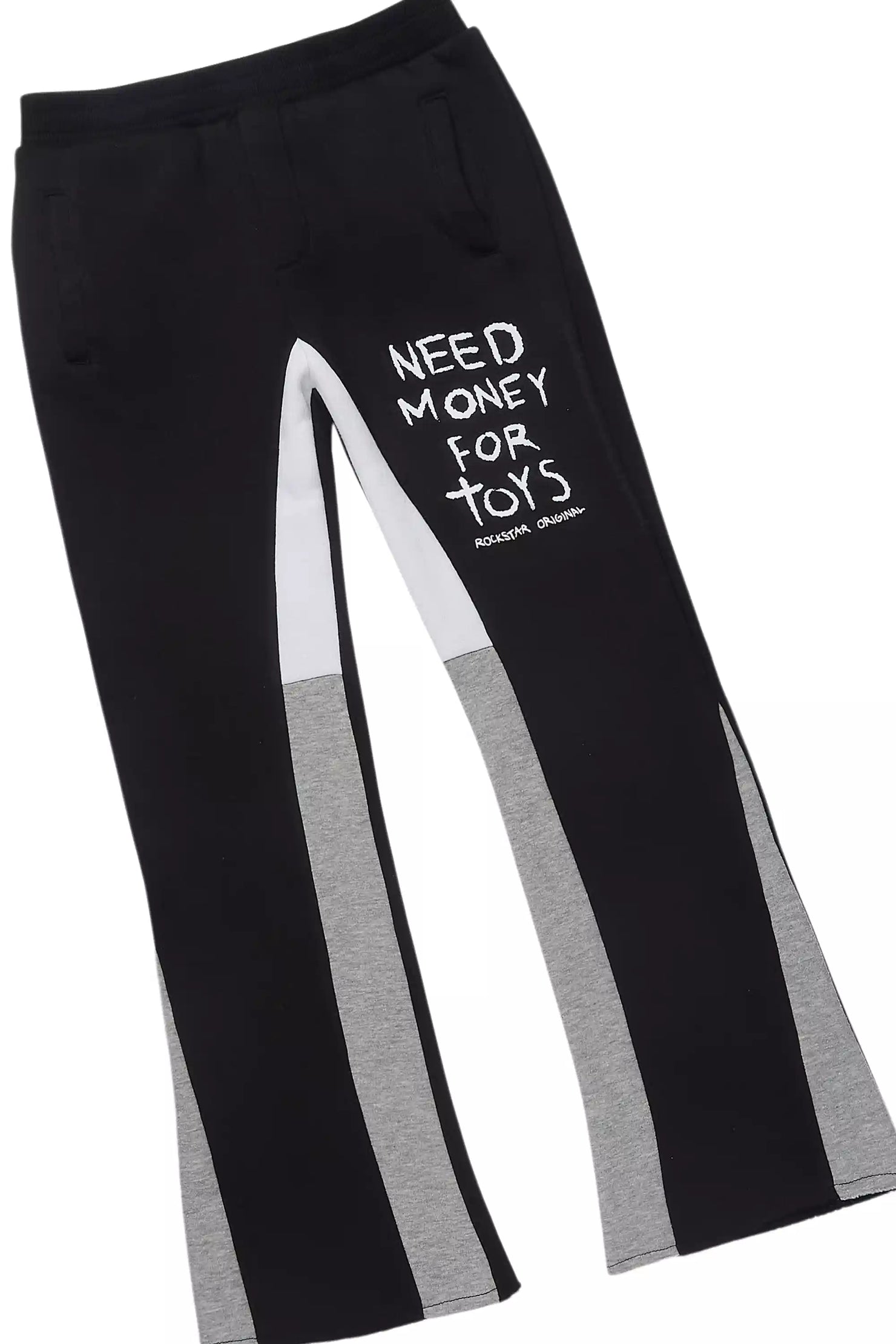 Boys M4 Toys Black/Grey Stacked Flare Track Set