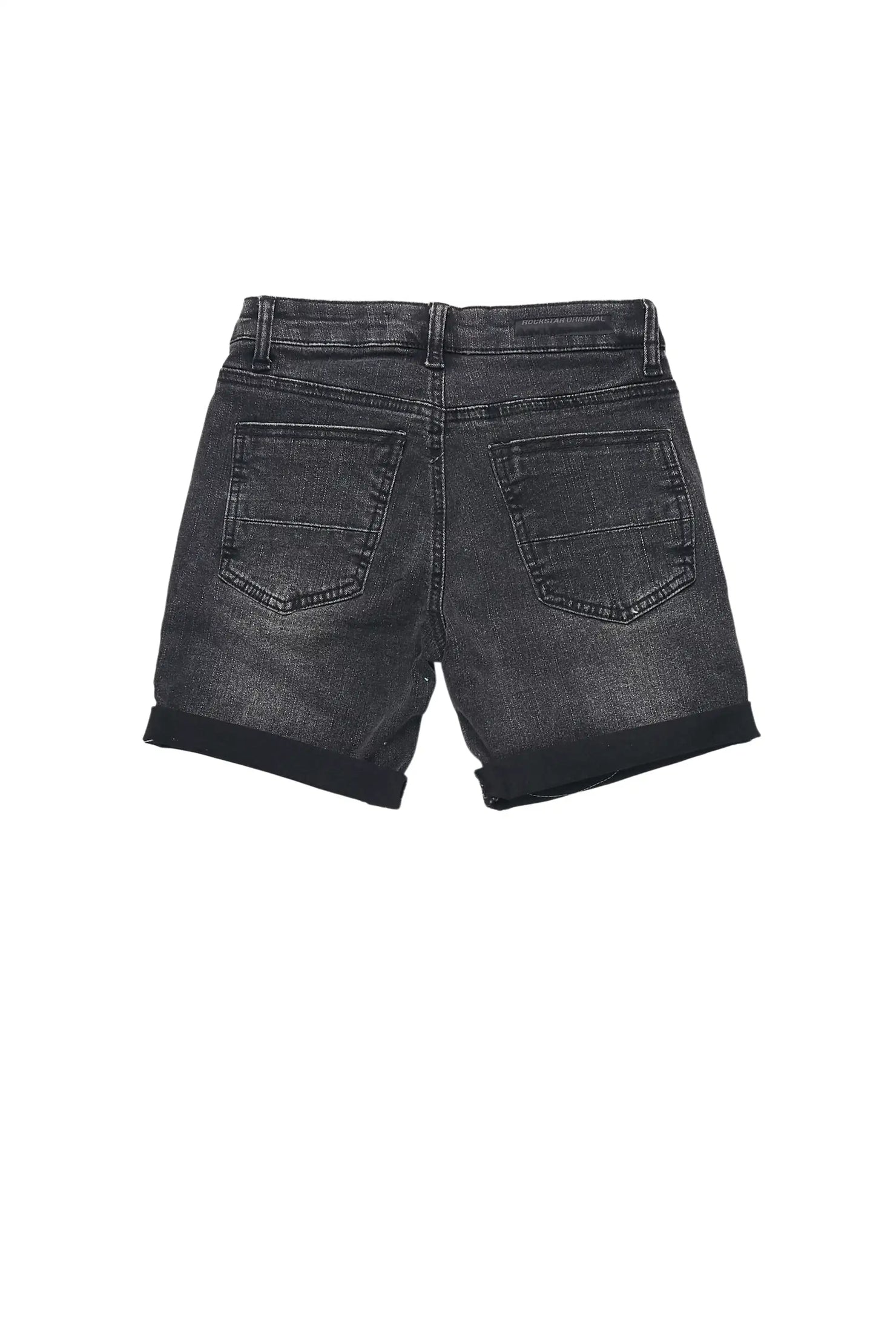Boys Espen Black Denim Short
