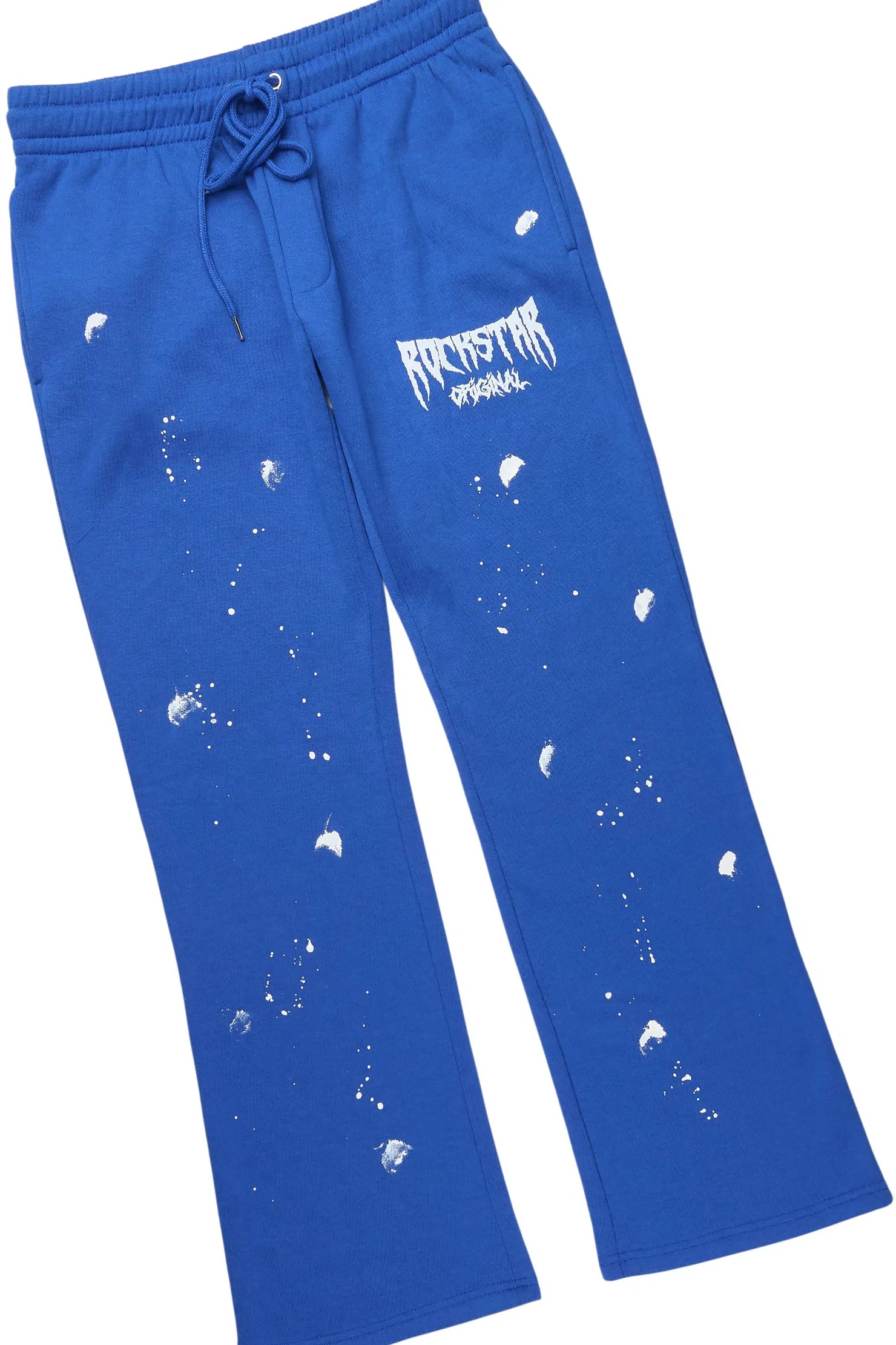 Dayasia White/Royal Blue T-Shirt Track Set