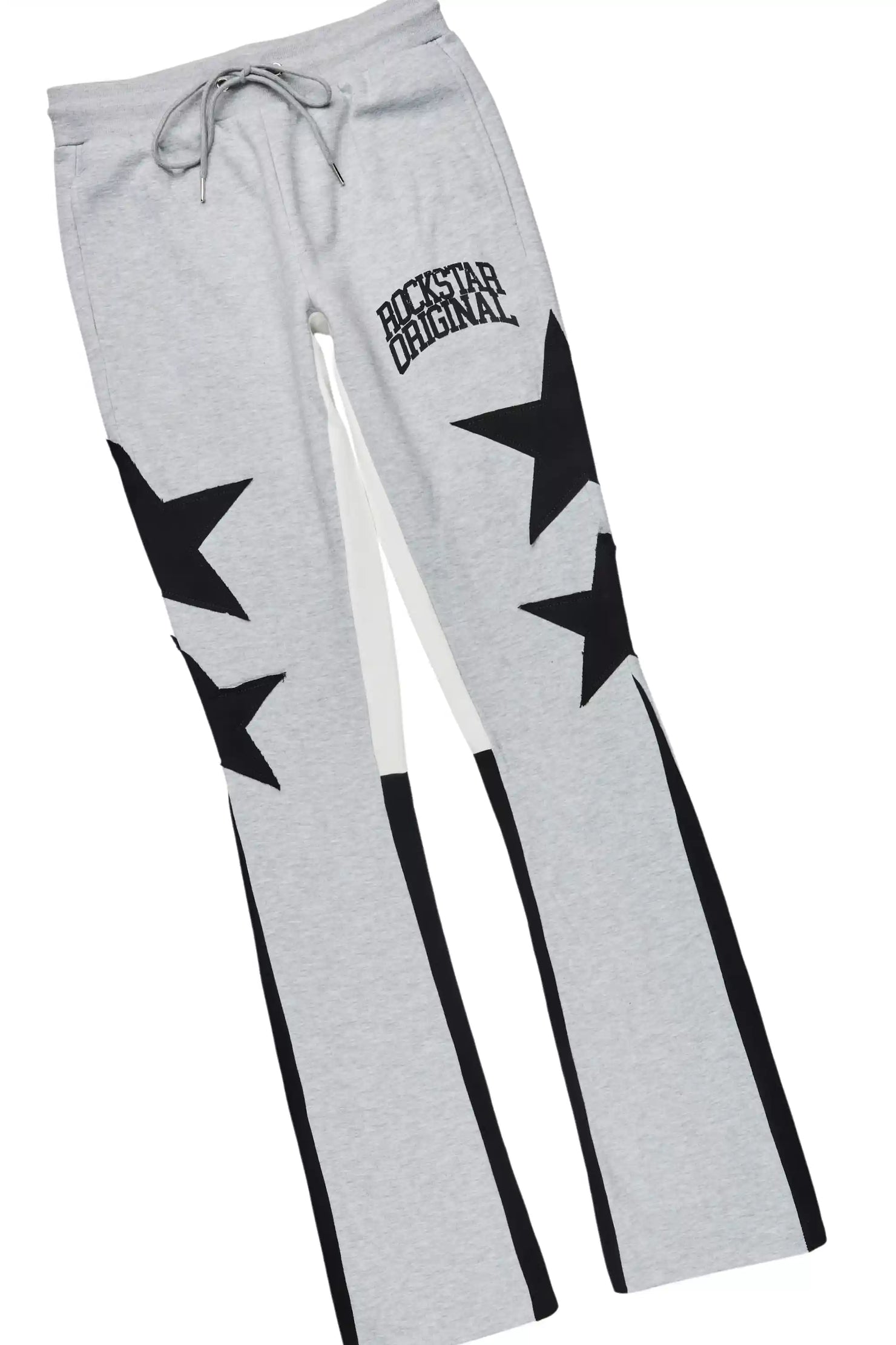 Pacino Heather Grey Stacked Track Set