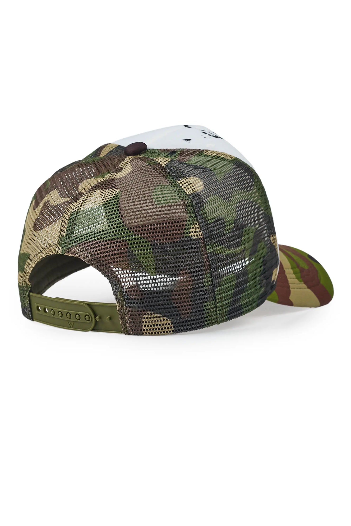 Selva Camo/White Trucker Hat
