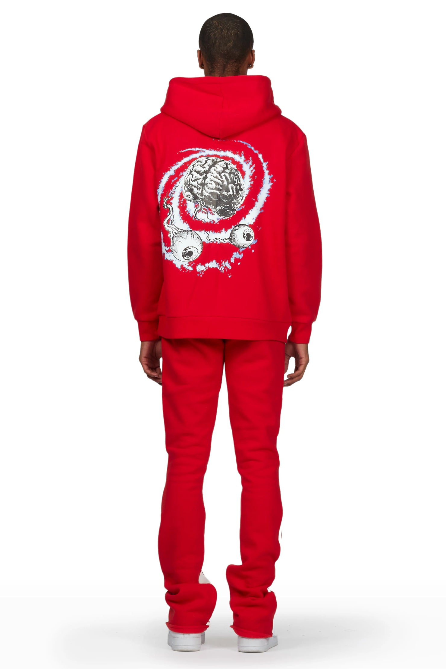 Cruz Red/White Stacked Flare Track Set