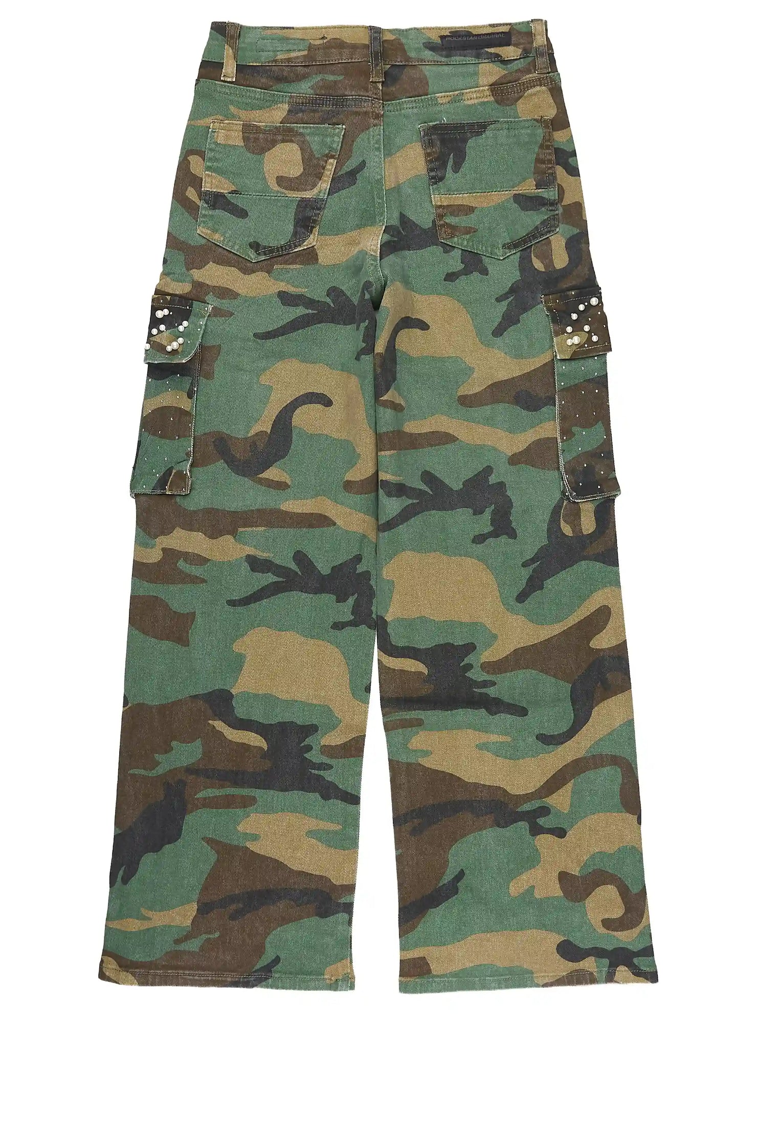 Boys Bryx Camo Pearl Baggy Fit Jean
