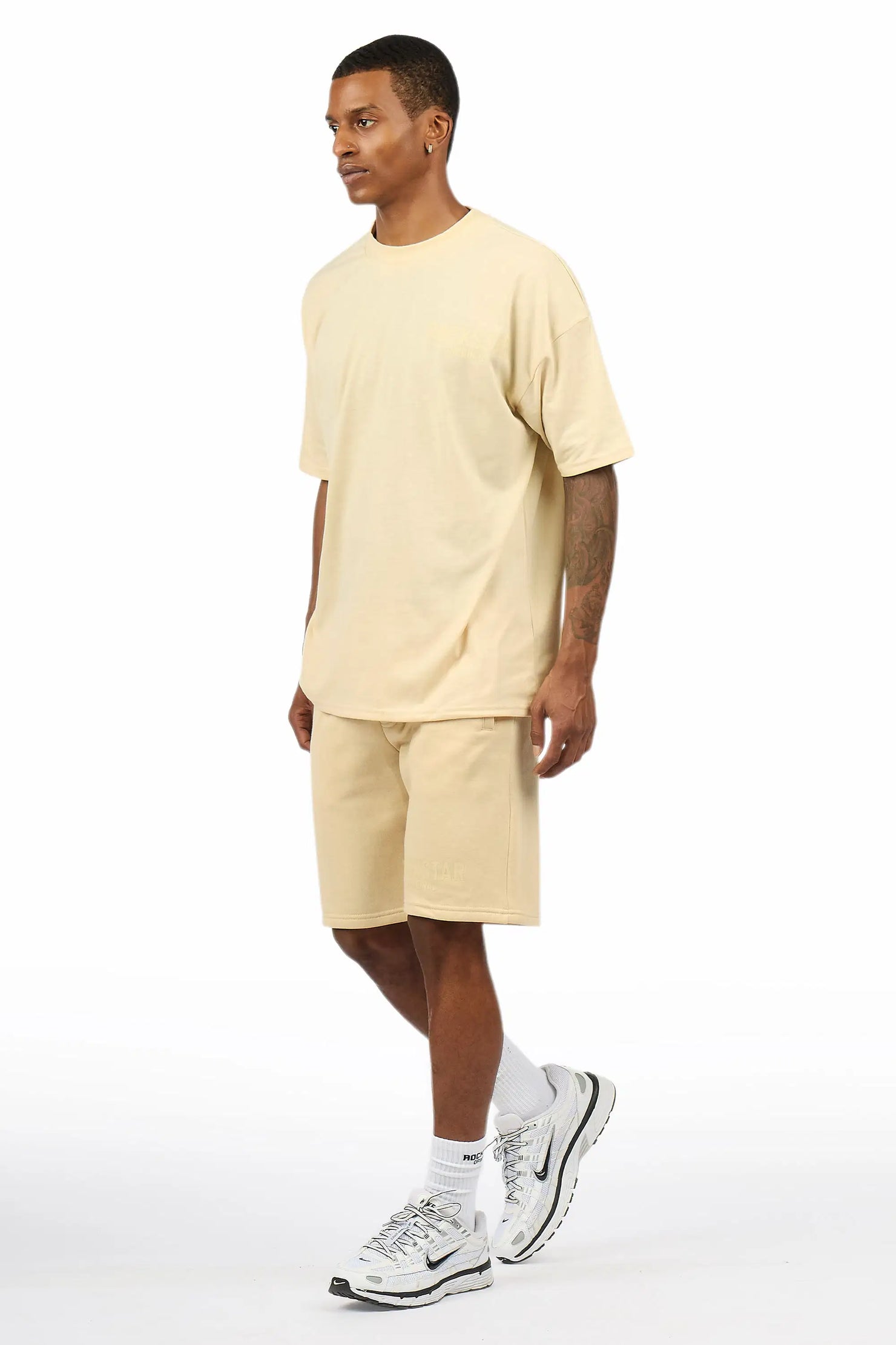 Sana Beige/Beige Short Set