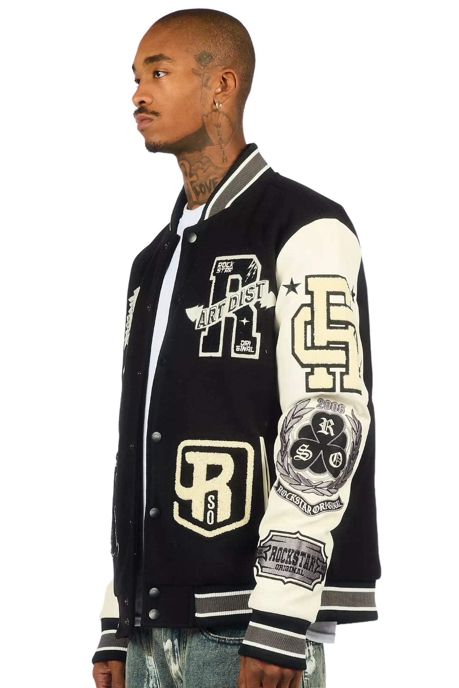 Champion Black Varsity Jacket