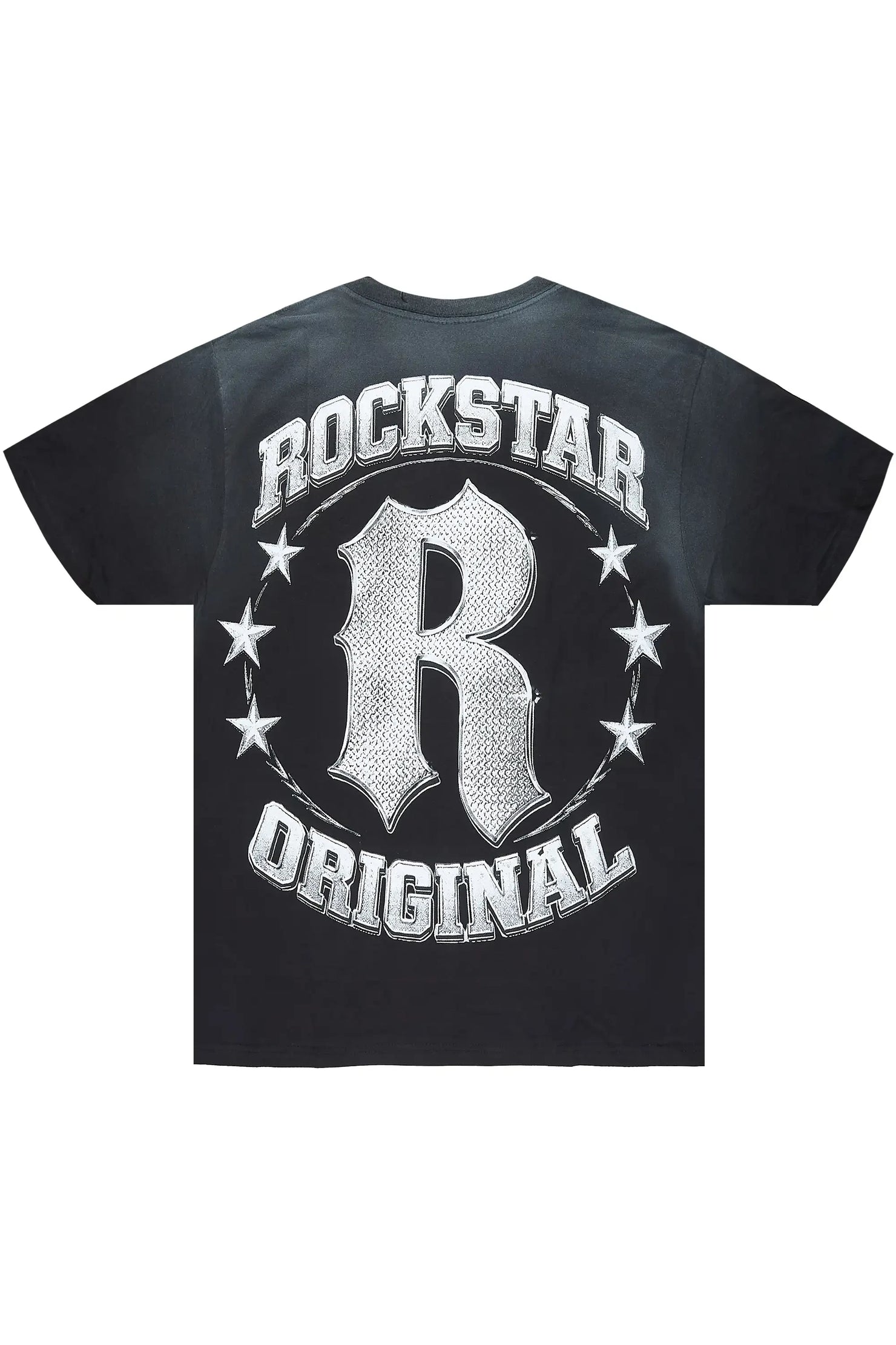 Dewayne Black Oversized Graphic T-Shirt