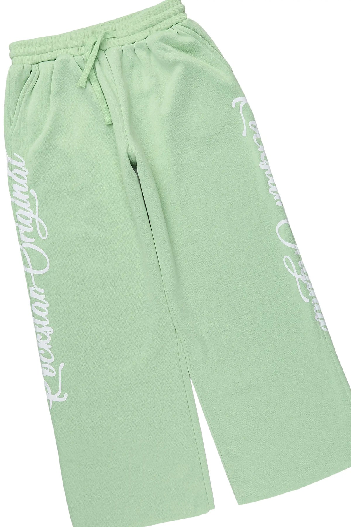 Girls Hanifa Sage Zip Up Hoodie Relaxed Pant Track Set