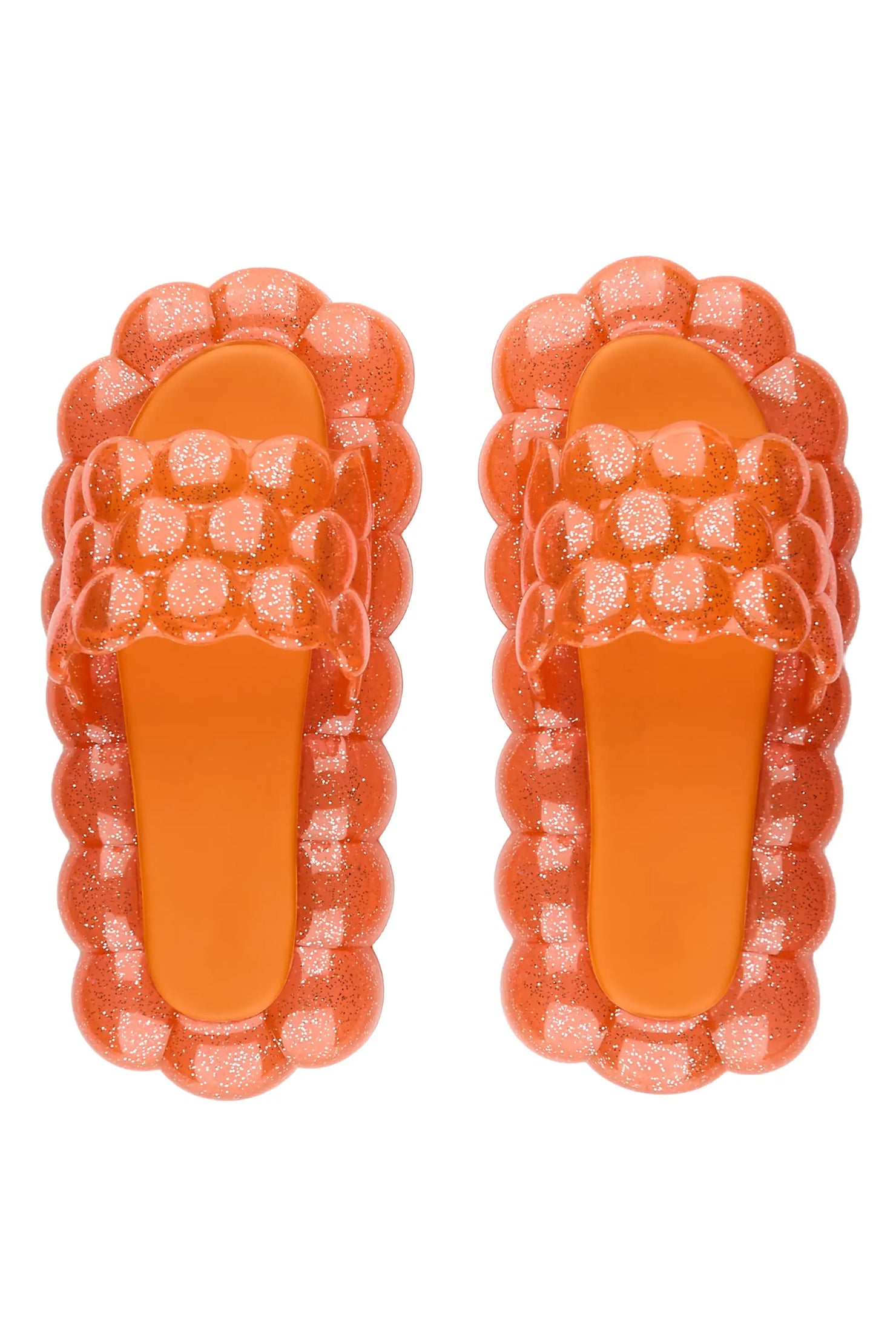 Langie Orange Bubble Slides