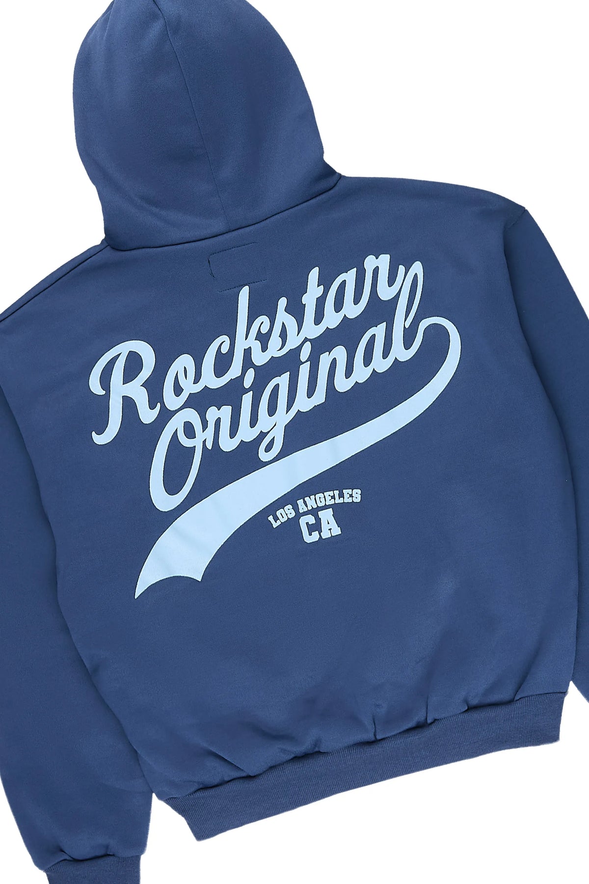 Boys Anvil Navy/Light Blue Hoodie Track Set