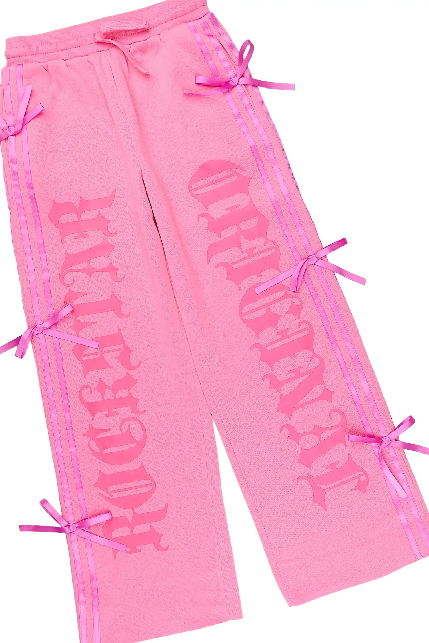 Girls Kettisha Pink Baggy Track Set
