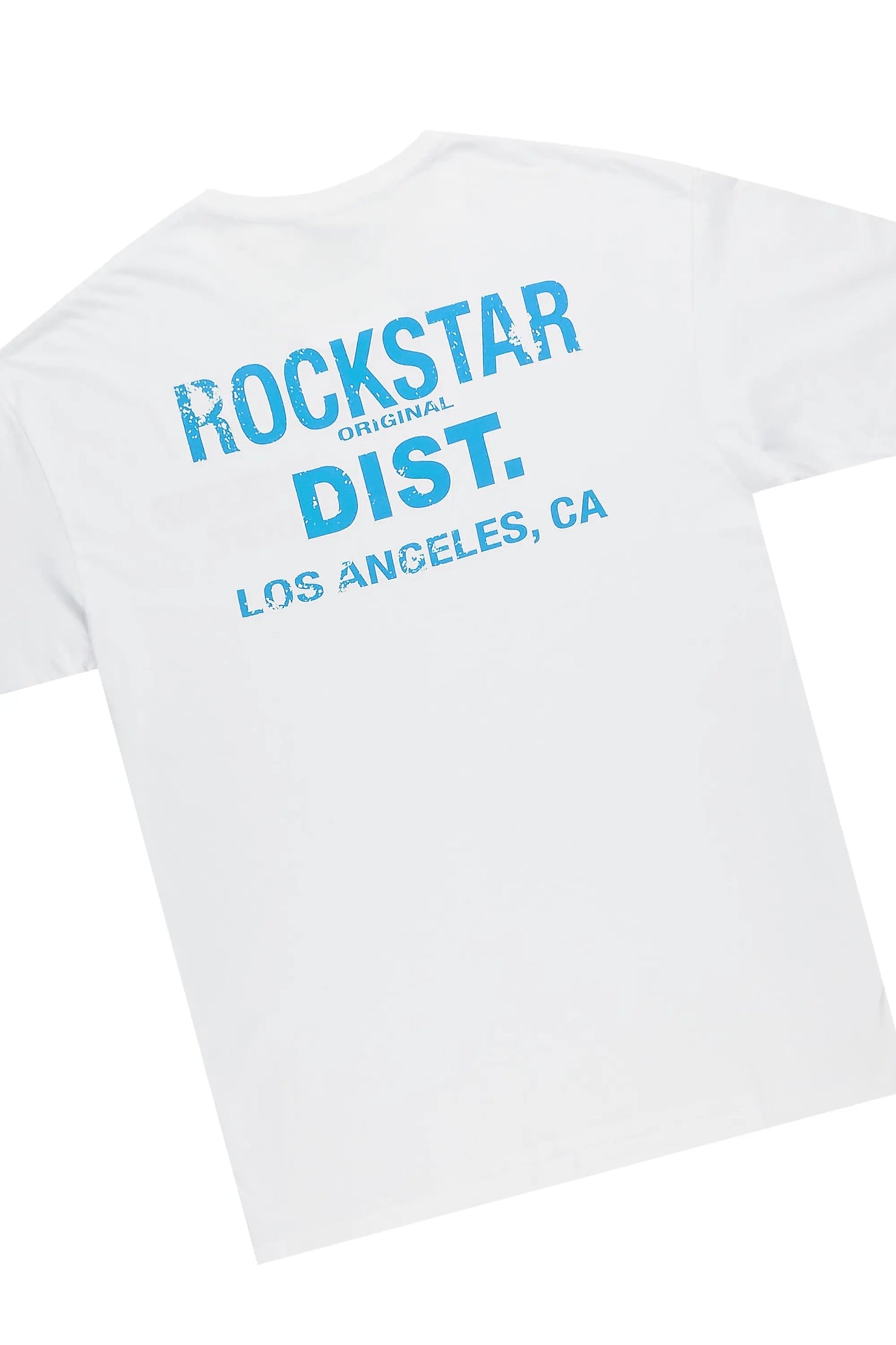 Lake White/Blue T-Shirt & Waylon Frayed Slim Jean Bundle