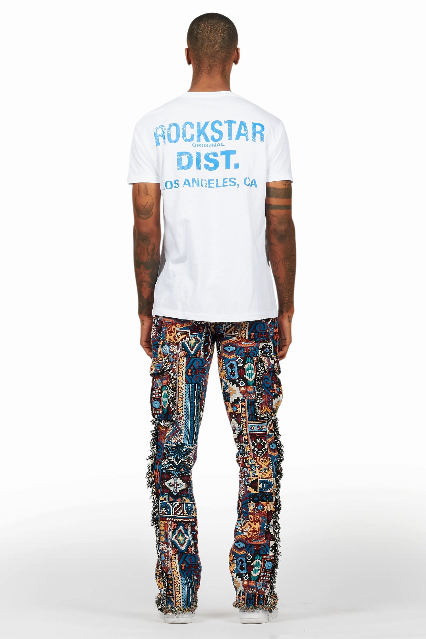 Lake White/Blue T-Shirt/Tapestry Jean Bundle