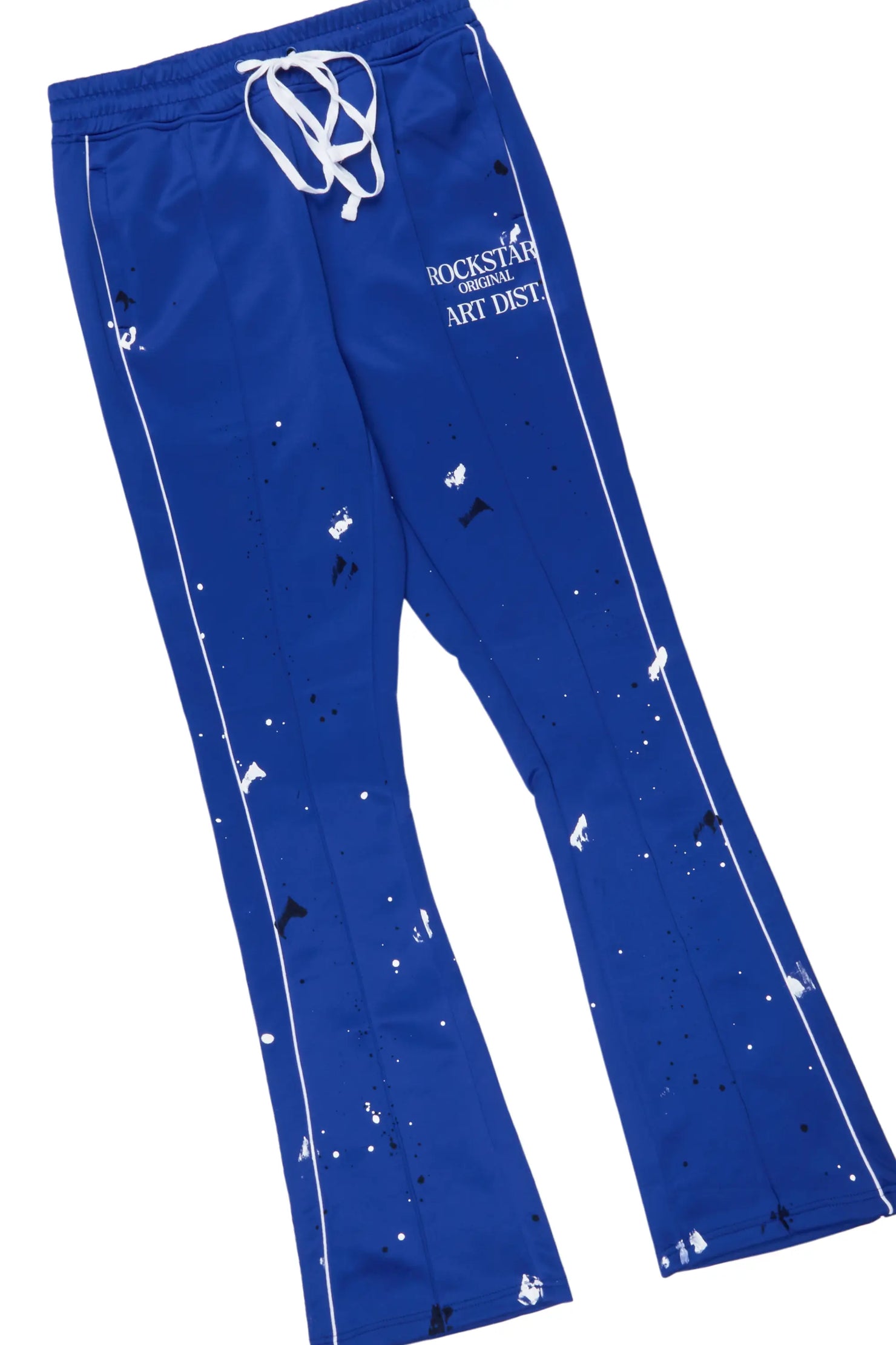 Jaco Royal Blue T-Shirt Flare Track Pant Set