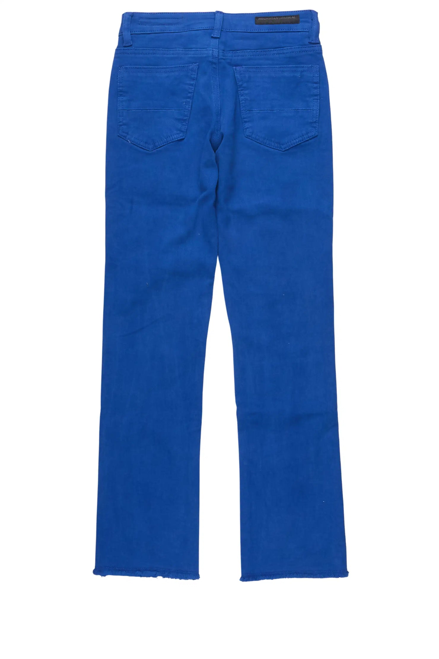 Boys Espen Royal Blue Stacked Flare Jean