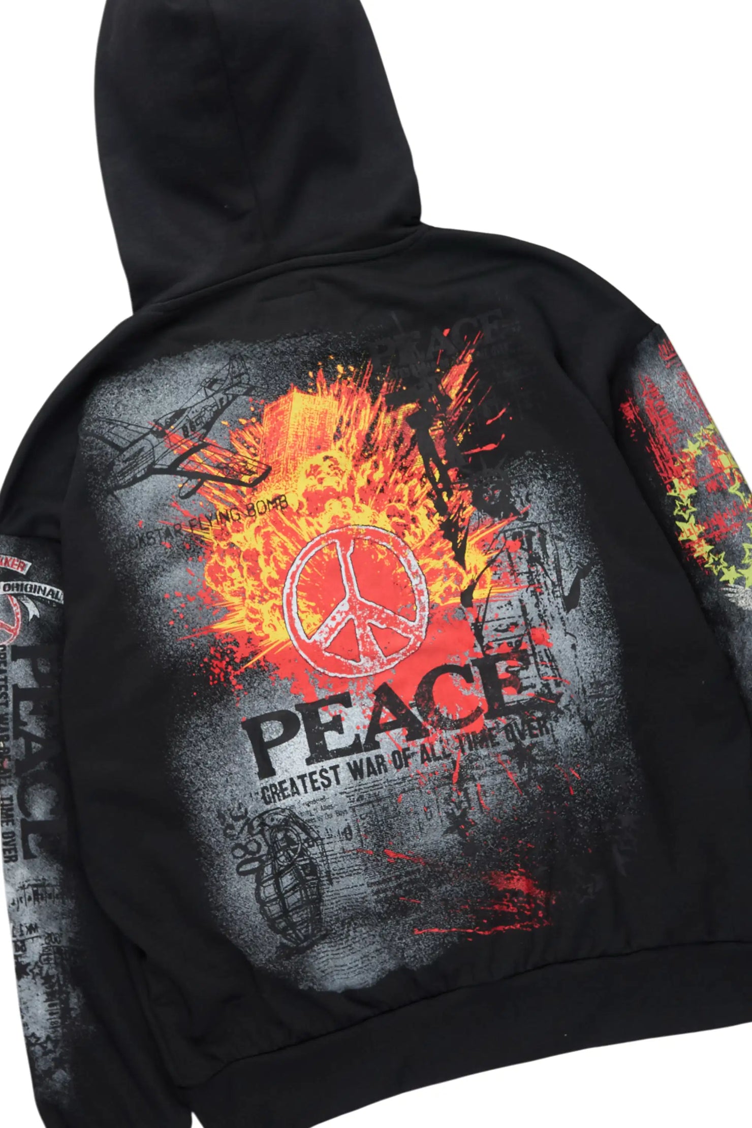 Seiko Black Hoodie Stacked Track Set