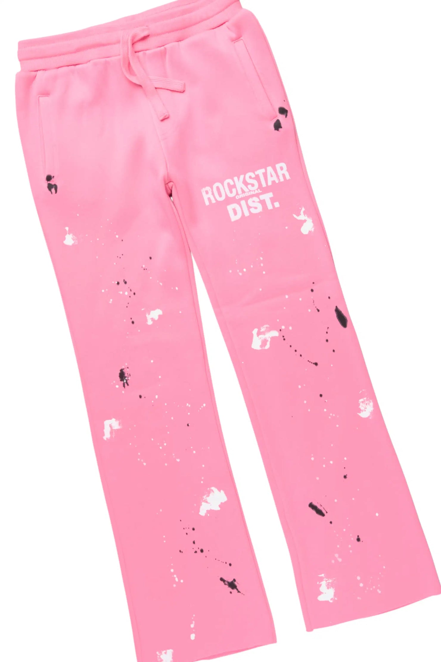 Girls Scatie 2.0 Bubblegum Hoodie/Stacked Flare Track Set