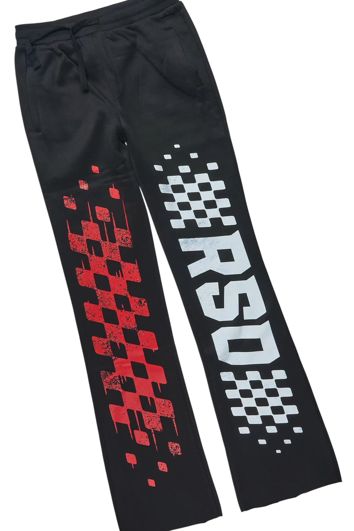 Boys Dremar Black/Multi Stacked Track Set