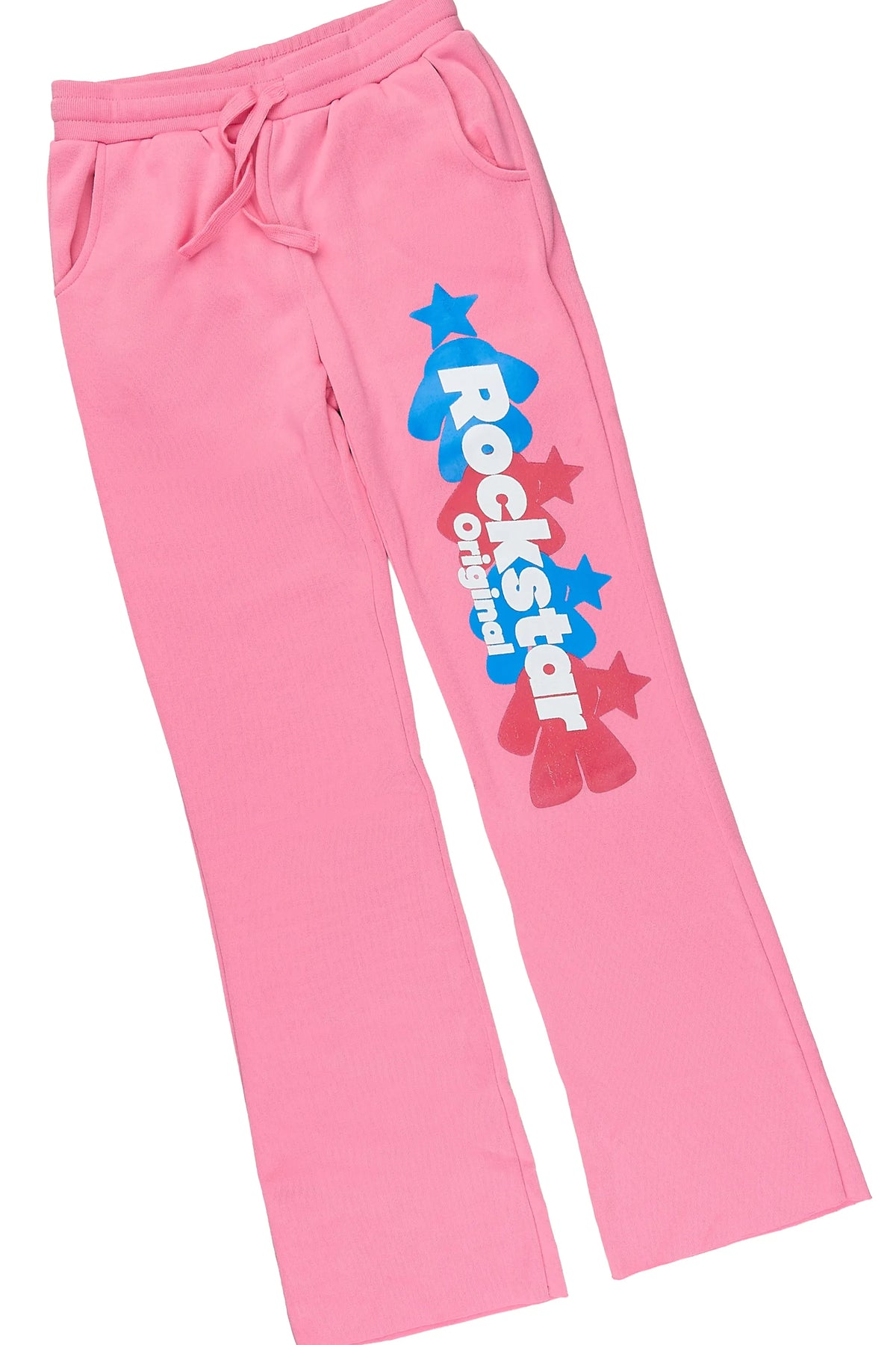 Girls Villana Bubblegum Stacked Hoodie Track Set