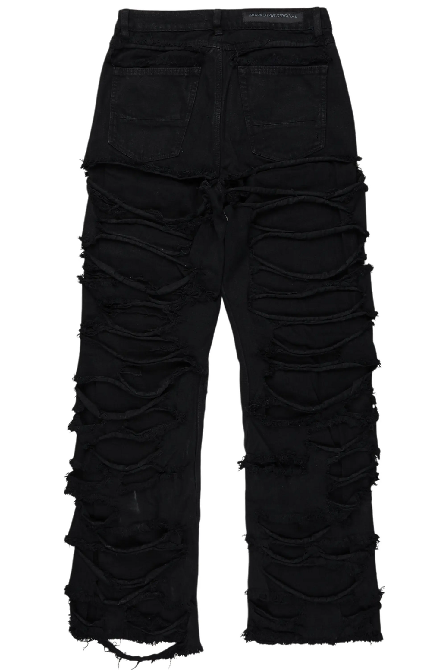 Luisu Black Baggy Fit Jean